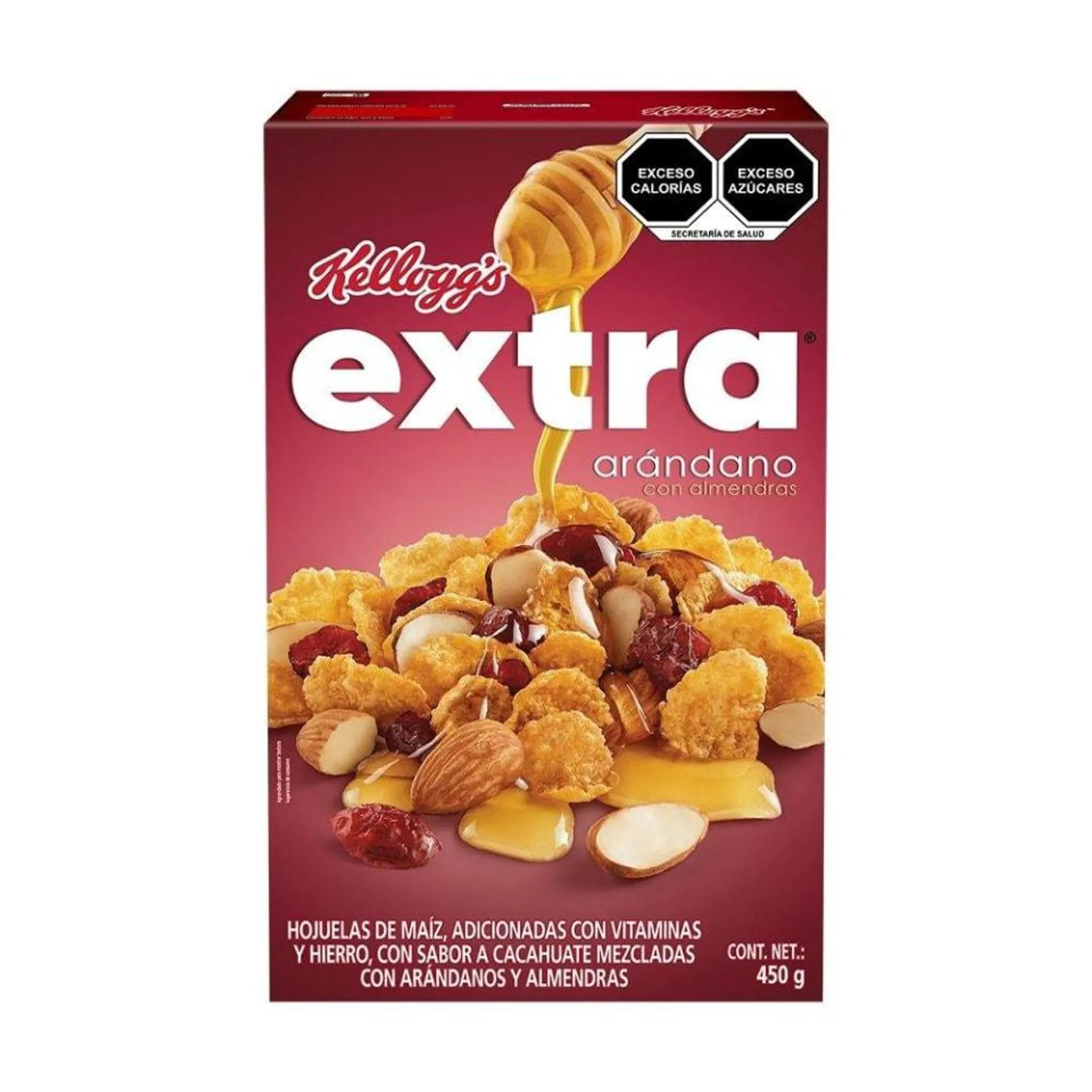 Cereal Kellogg's Extra arándanos con almendras 450 g