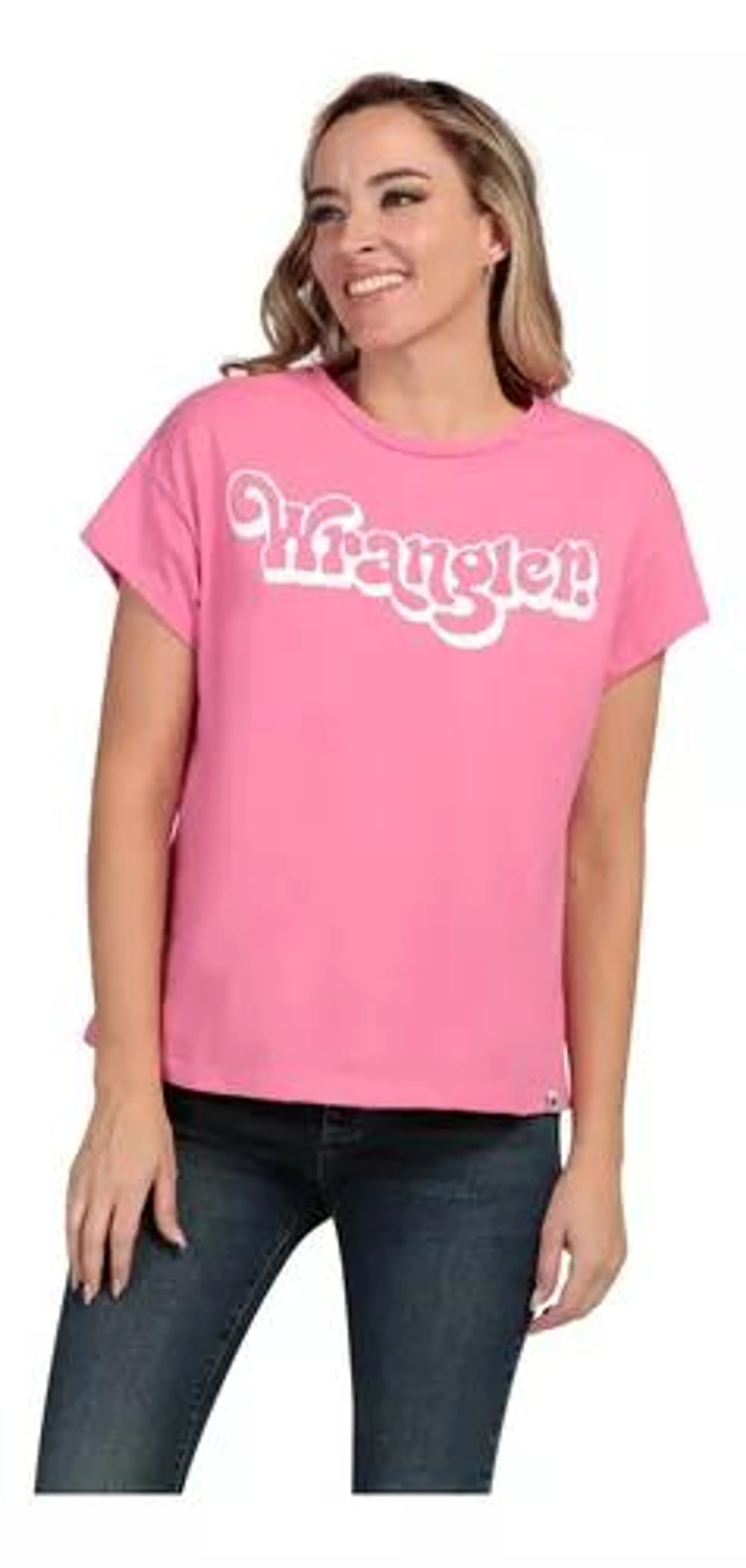 Playera Comfort Manga Corta Wrangler Mujer 264