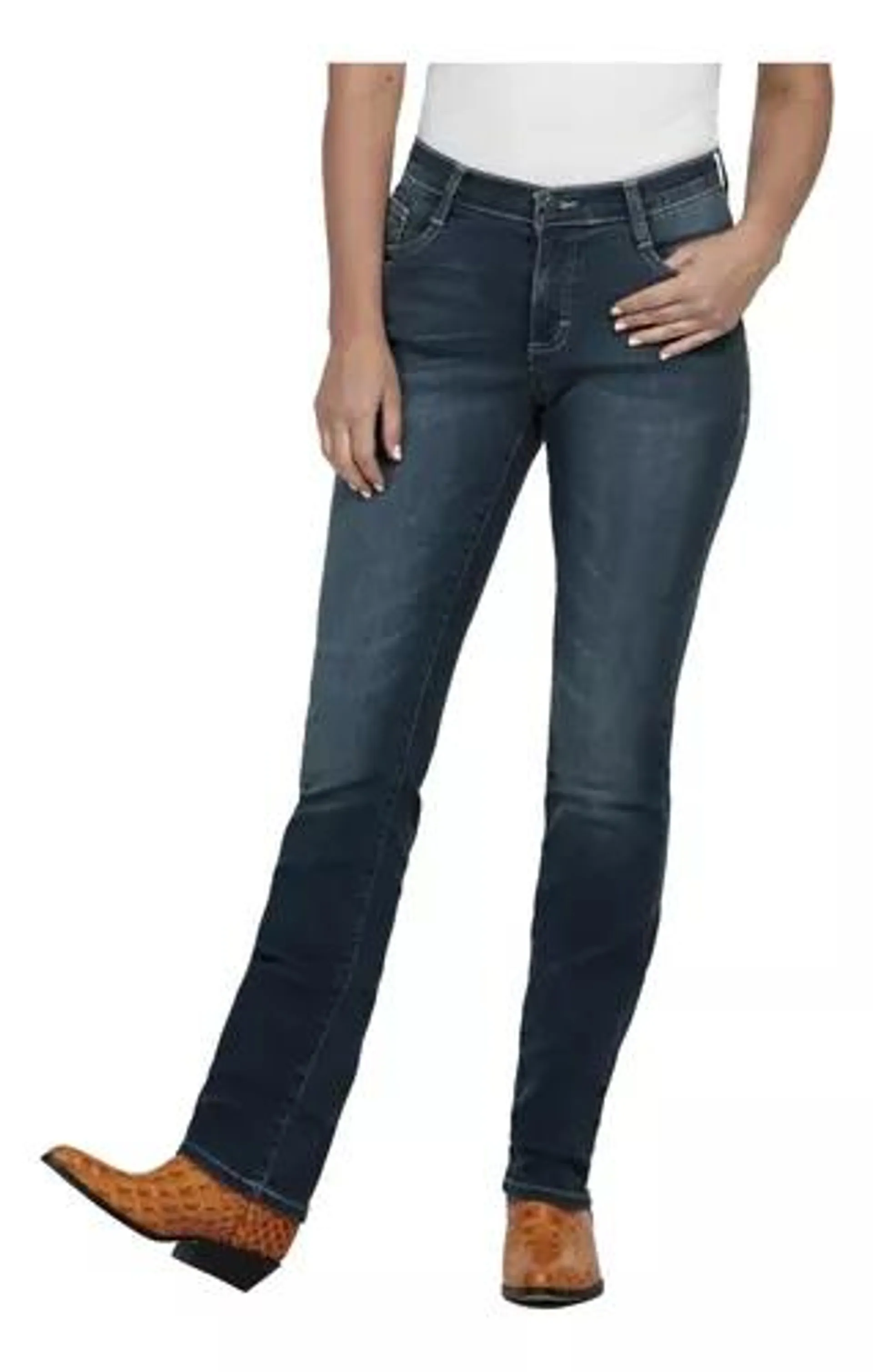 Pantalon Jeans Vaquero Slim Fit Wrangler Mujer W01