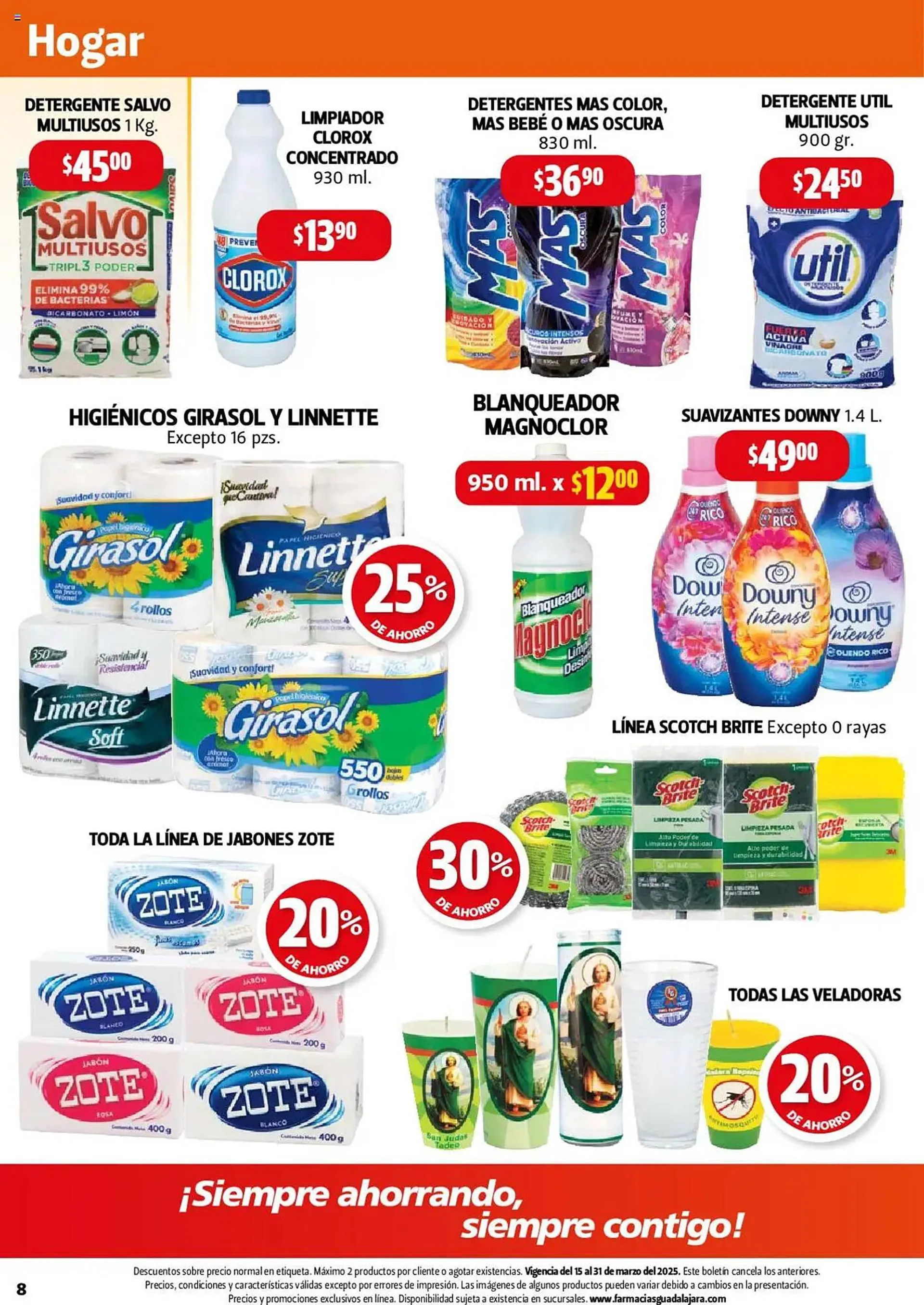 Catálogo de Catálogo Farmacias Guadalajara 15 de marzo al 31 de marzo 2025 - Pagina 8