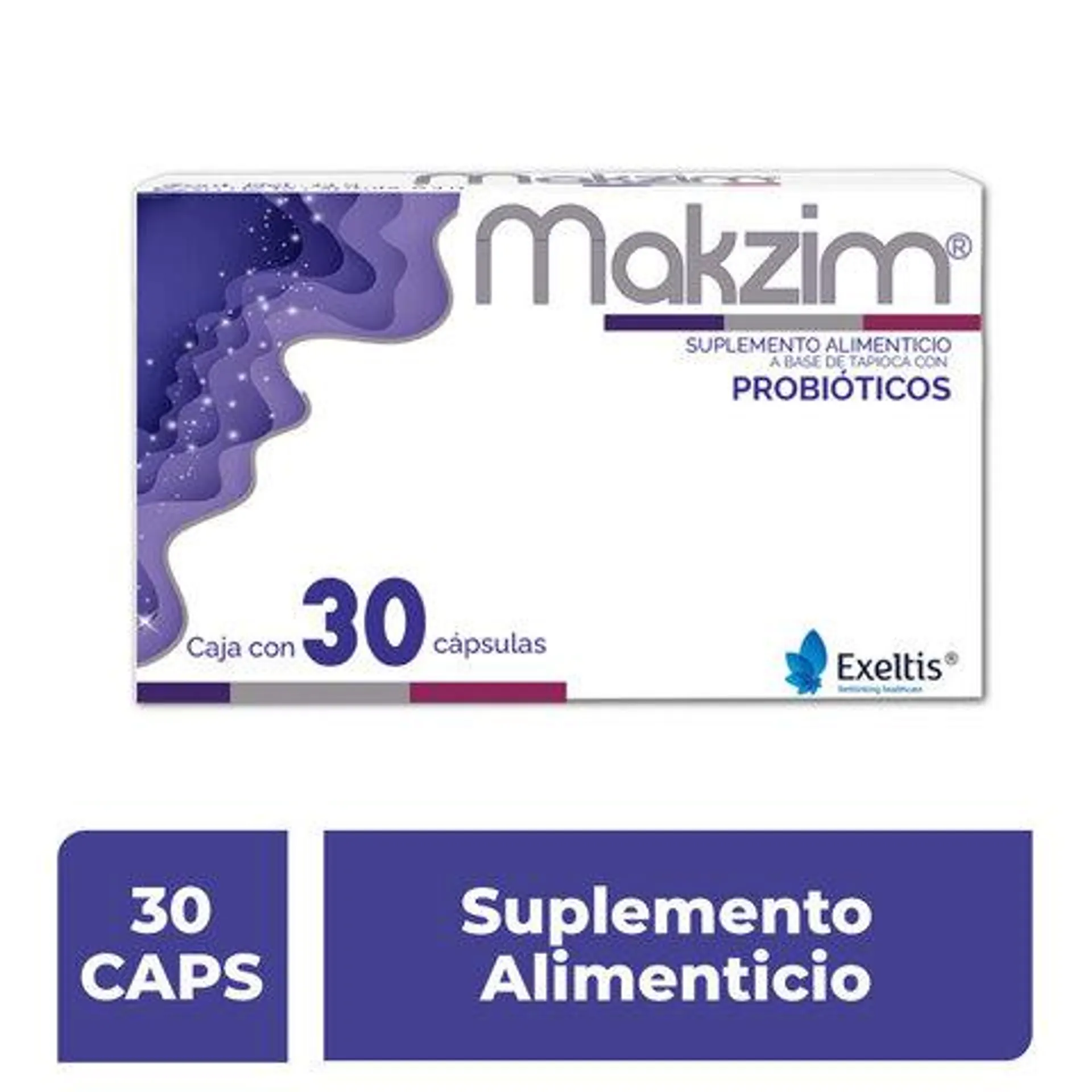 Makzim Suplemento Alimenticio a Base de Tapioca con Probióticos