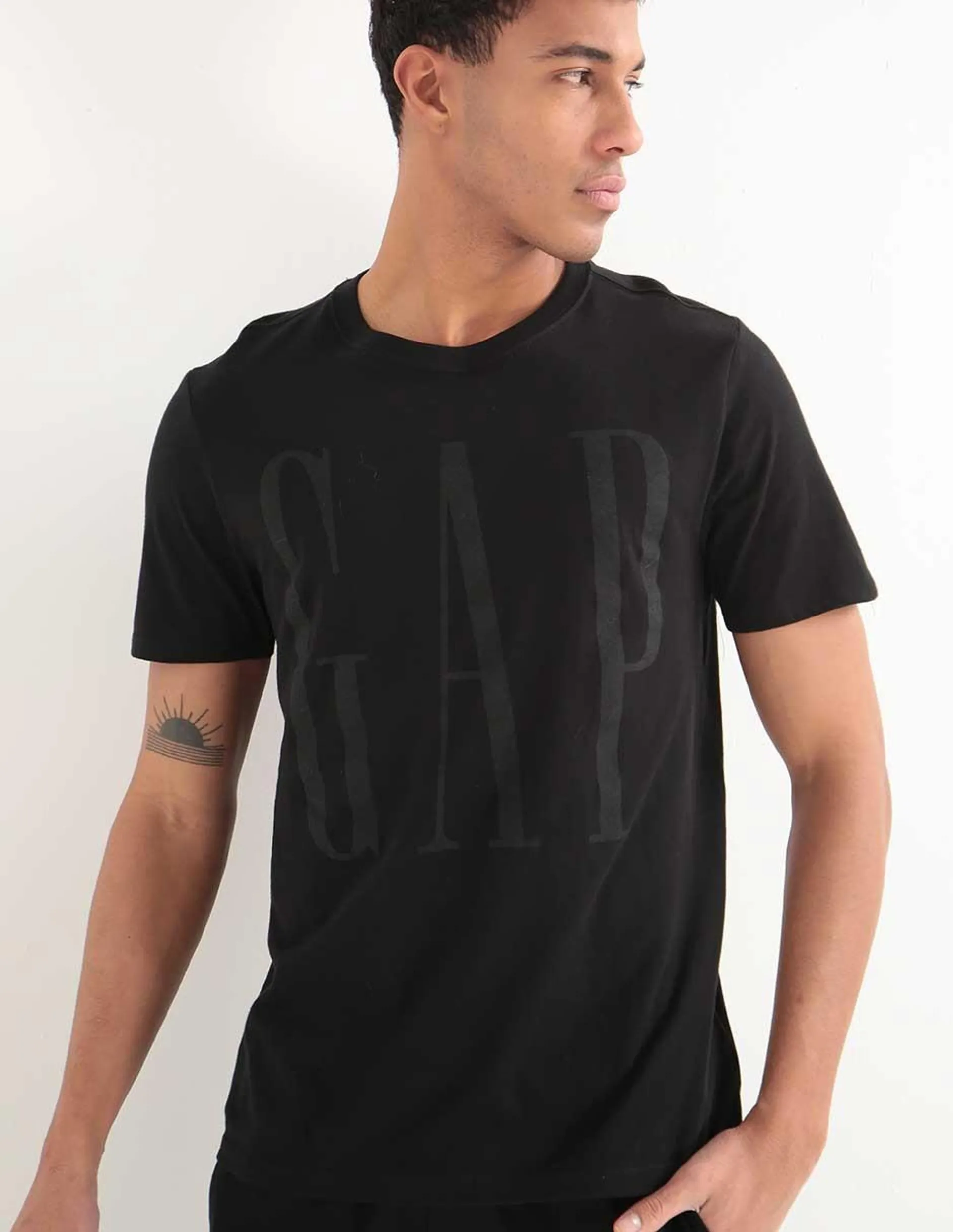 Playera cuello redondo para hombre