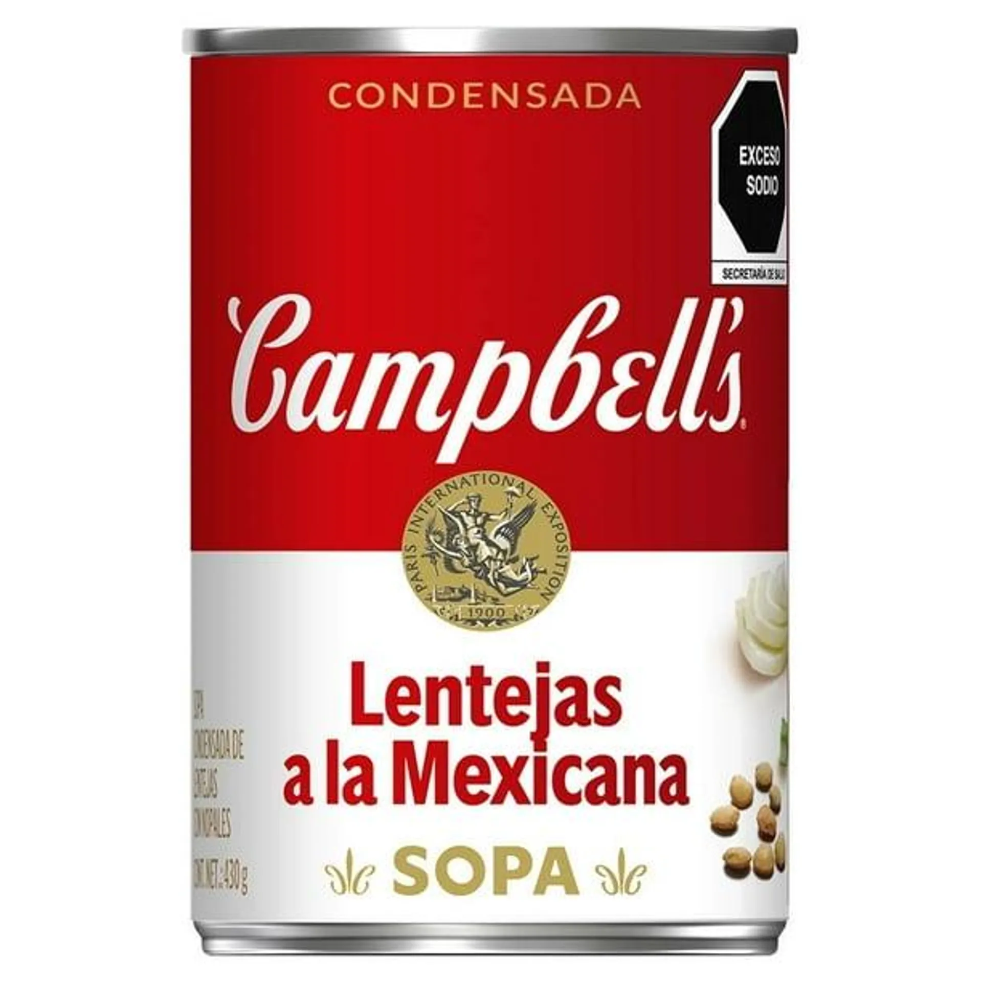 Sopa Campbell's lentejas a la mexicana 430 g