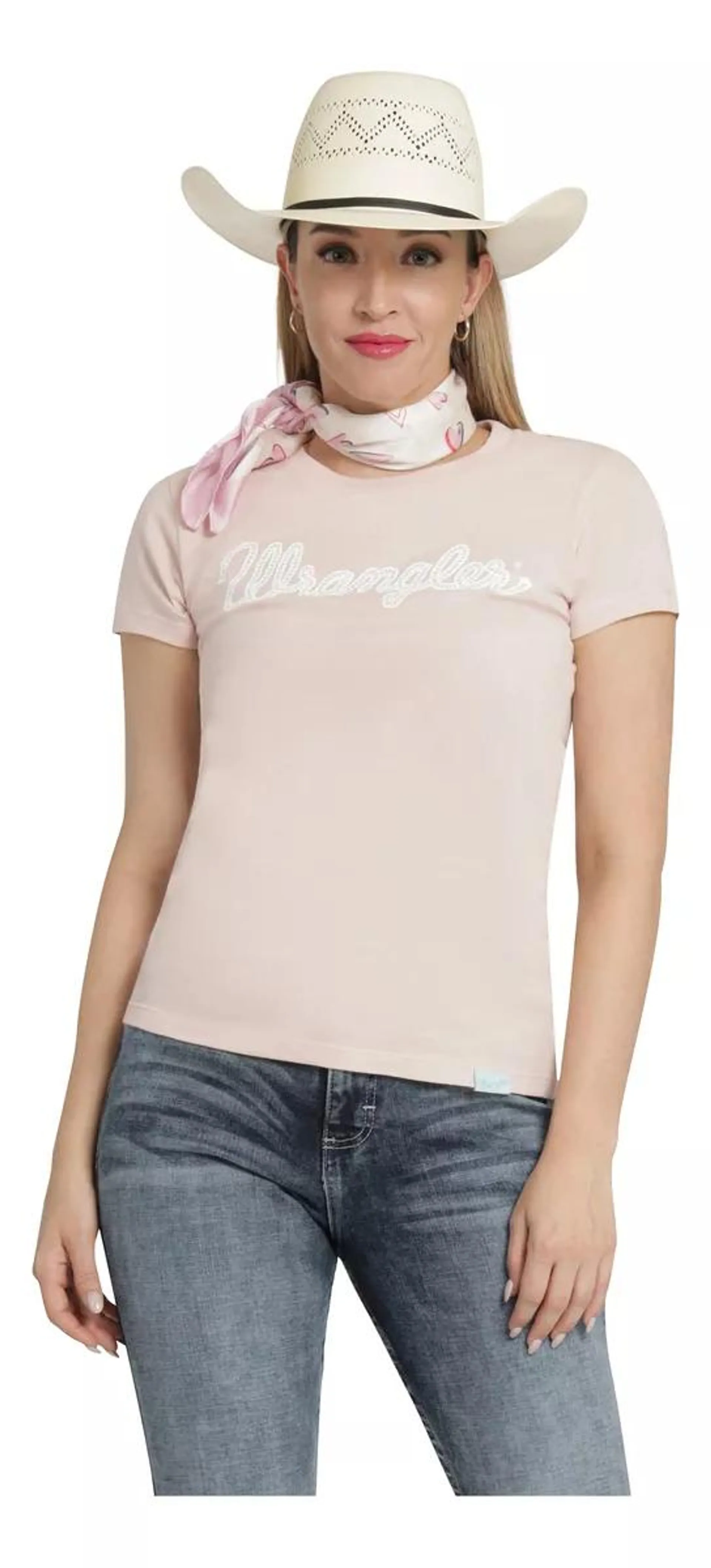 Playera Mujer Wrangler Slim Fit 360