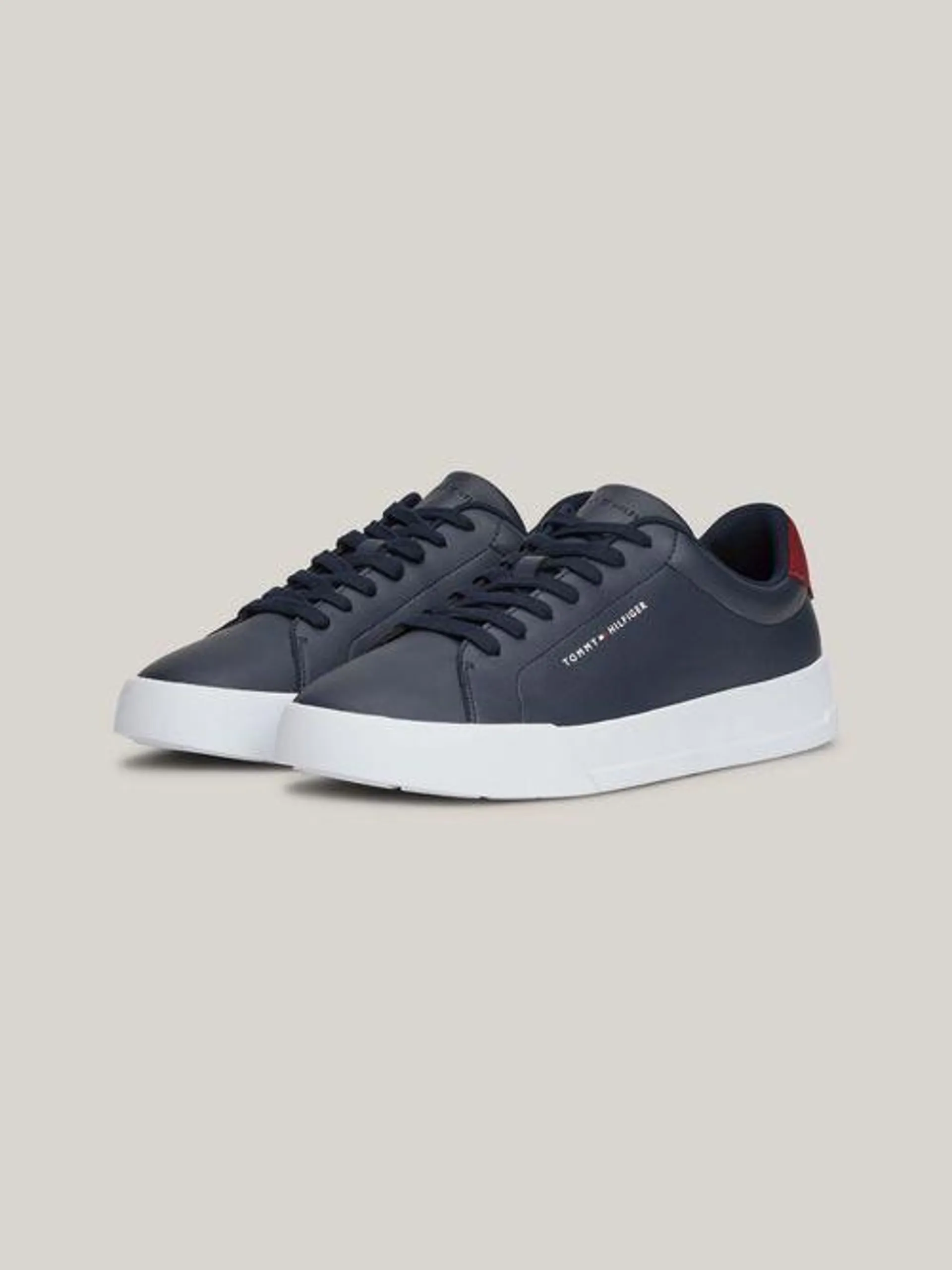 Tenis granuladas con logo de hombre Tommy Hilfiger