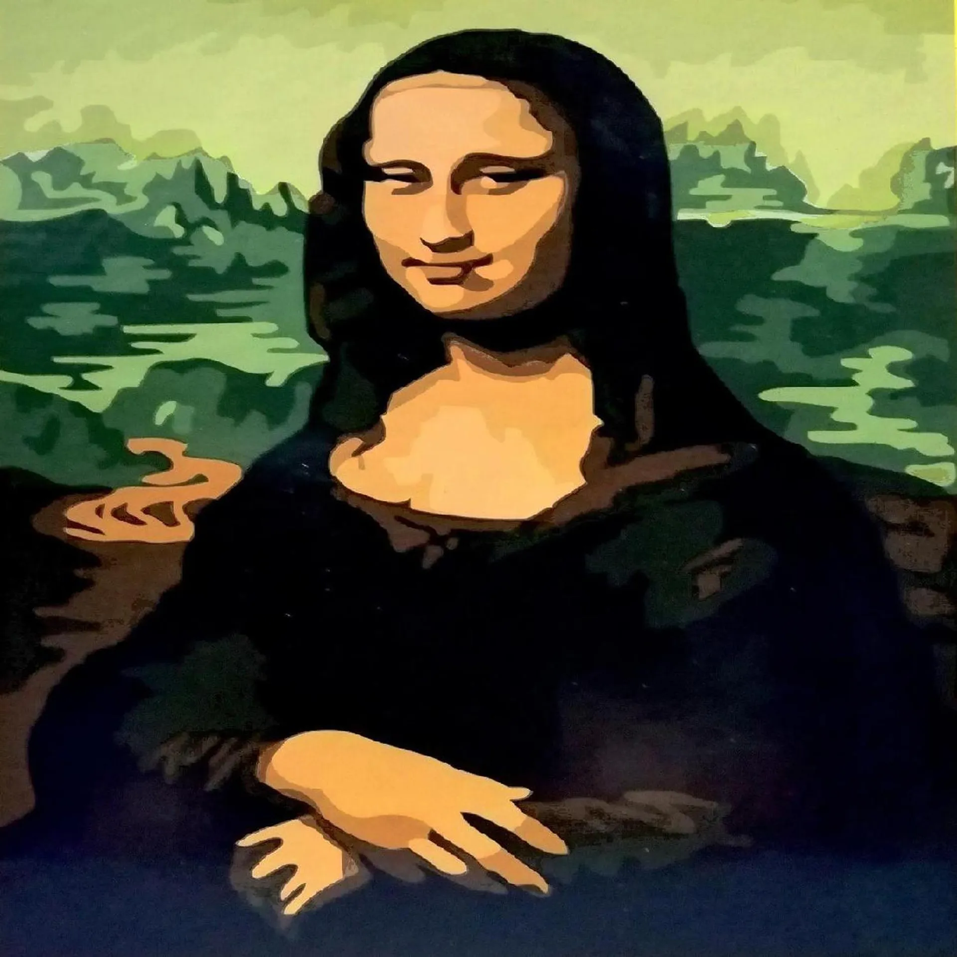 Pinta Por Numero Mona Lisa