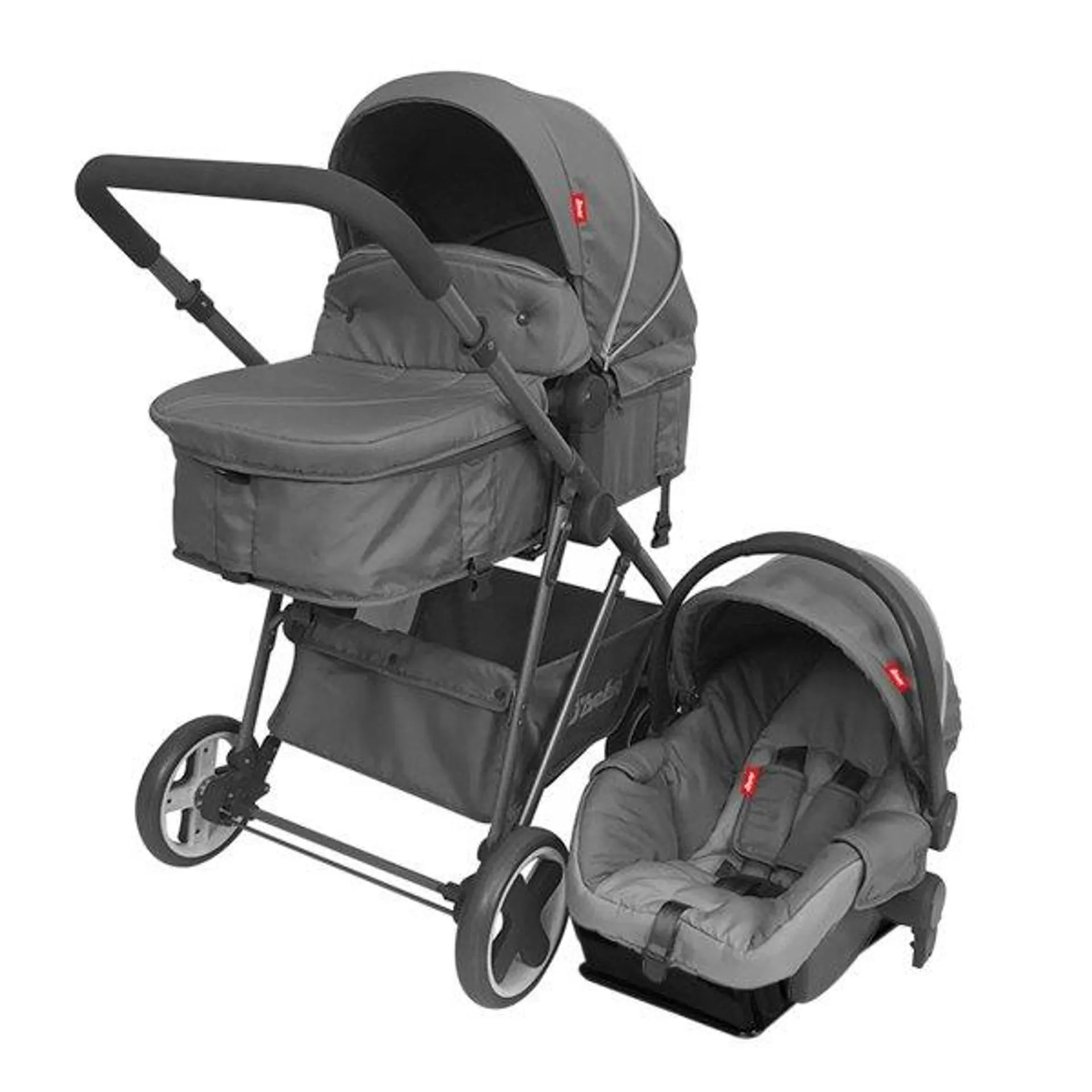 Carriola Travel System Queen Gris