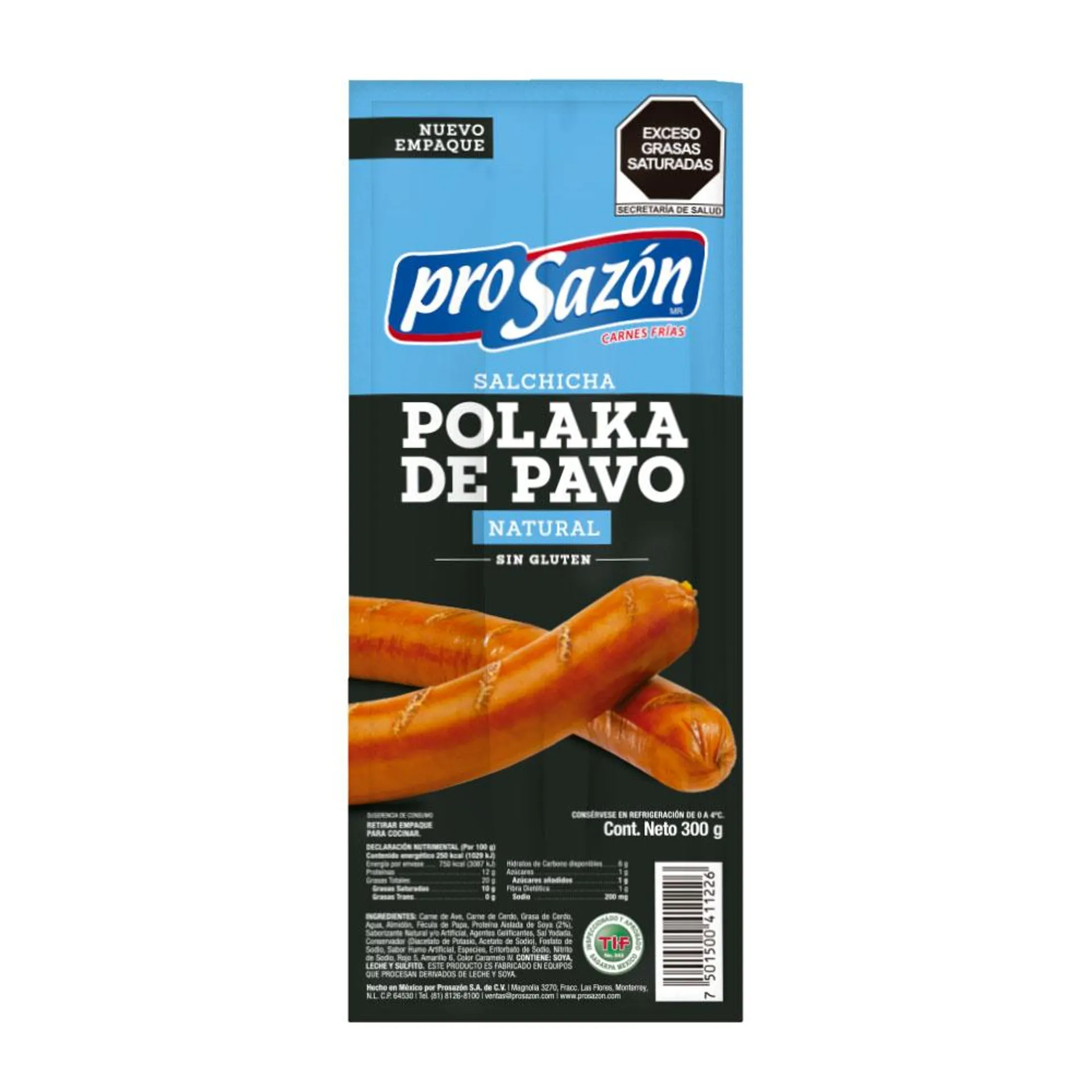 SALCHICHA POLAKA DUO NATURAL PROSAZON PZ 300 g