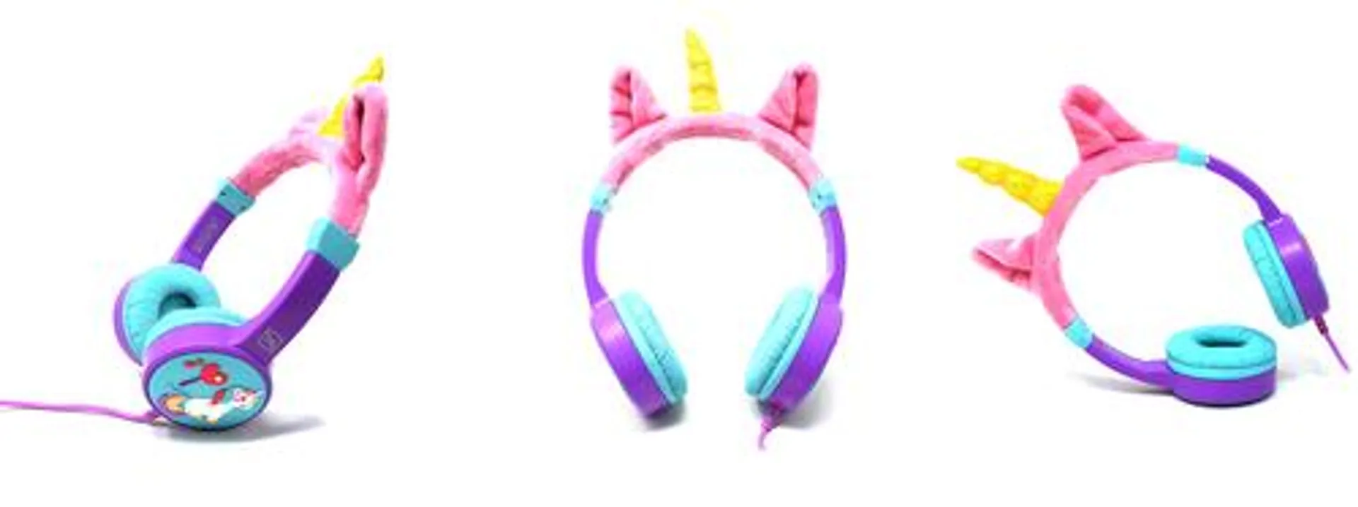 Diadema Inalambrica Necnon Unicornio Bluetooth Morado Nbjk-Unicorn