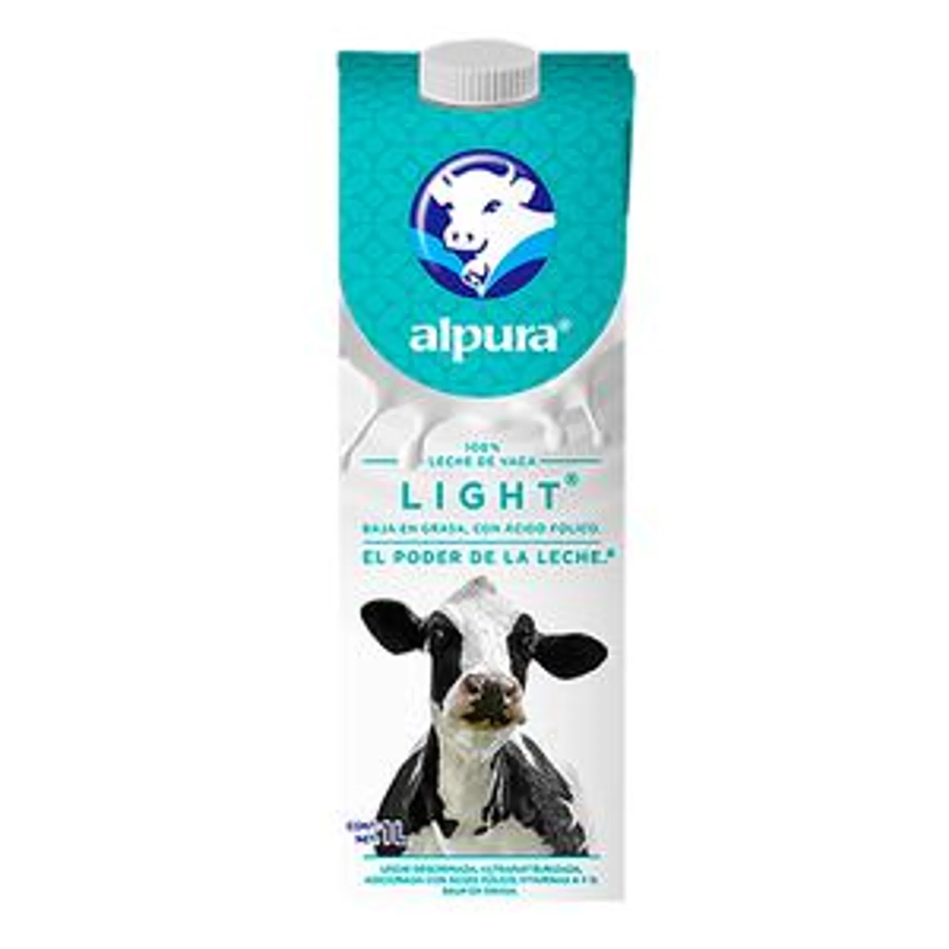 LECHE LIGHT ULTRAPASTEURIZADA ALPURA 1 LT.