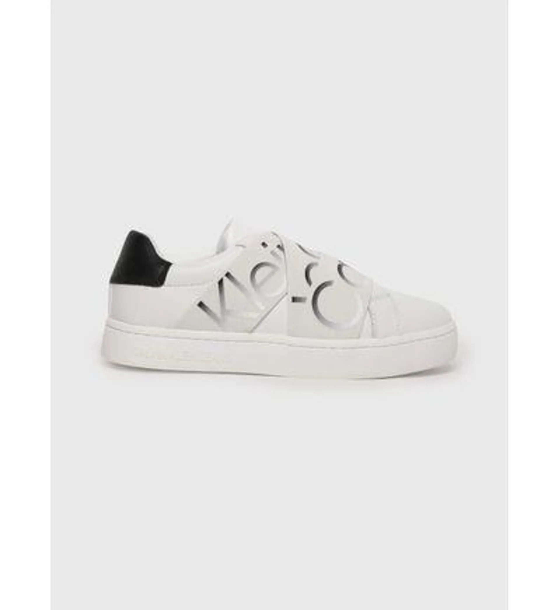 Tenis Calvin Klein de Piel Mujer Blanco