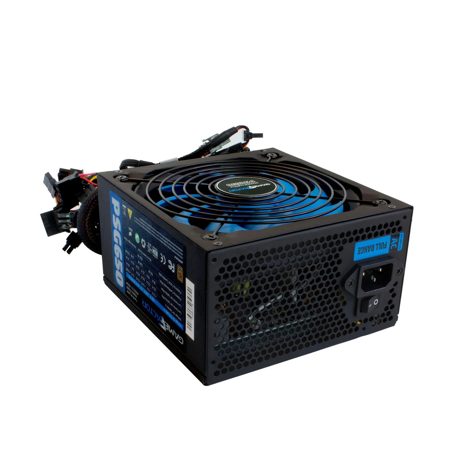 Fuente De Poder Game Factor Psg650 650Watts 80 Plus Bronze