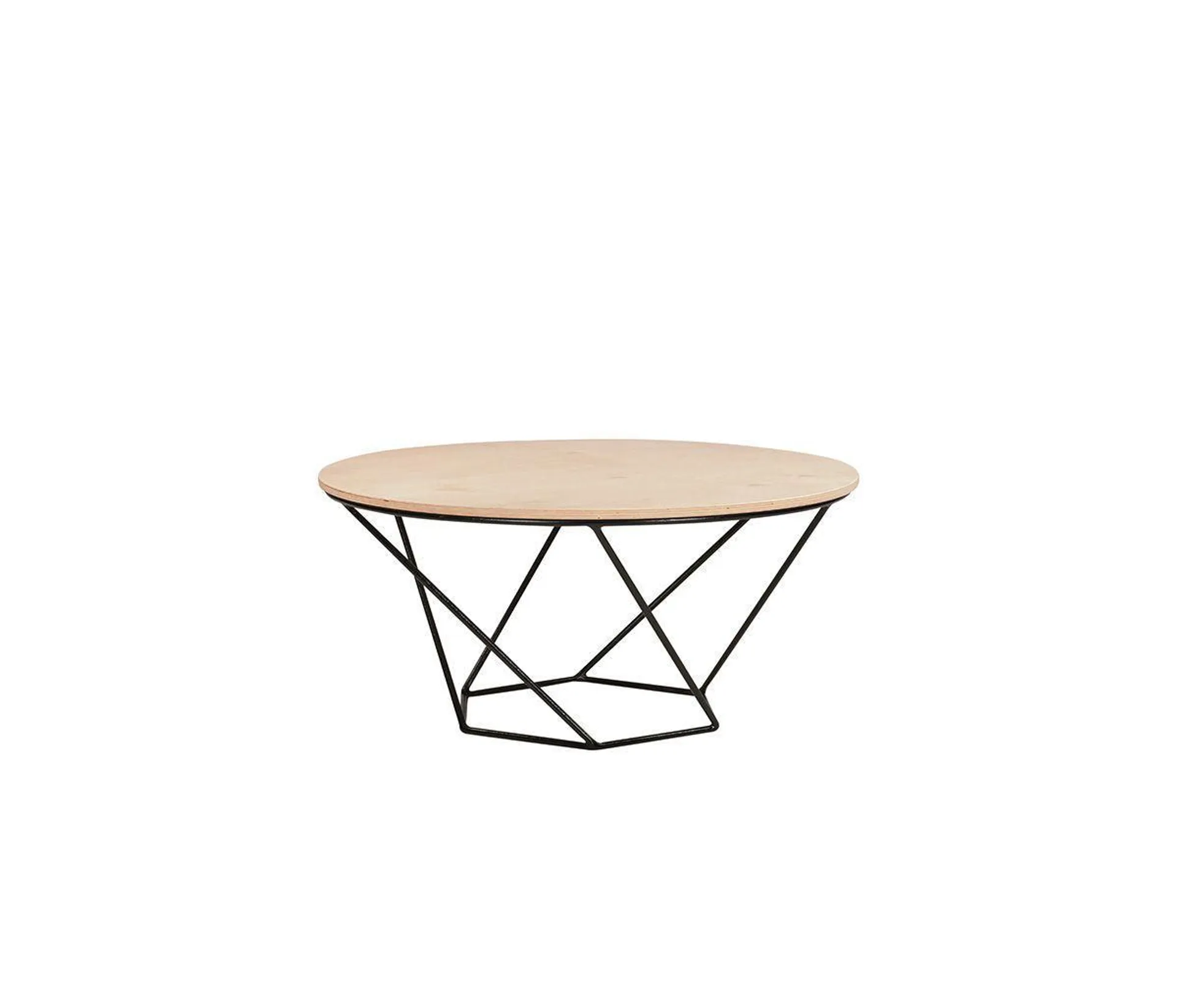 Mesa de centro Hexa 70cm - Negro