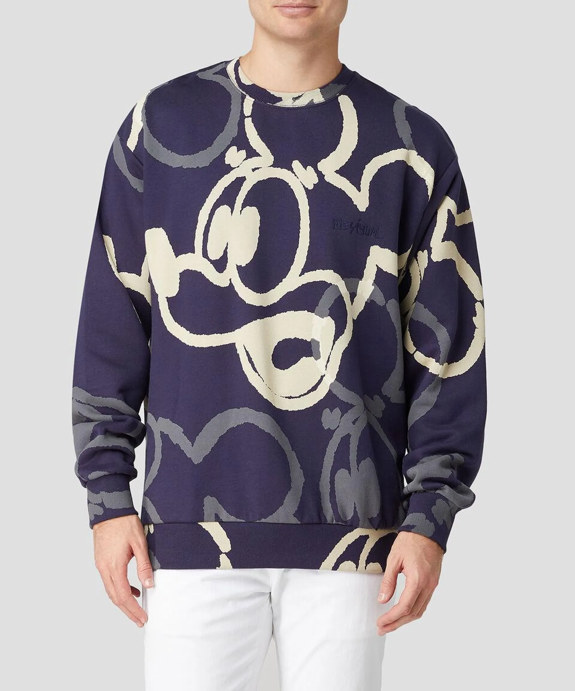 Sudadera estampada Hombre