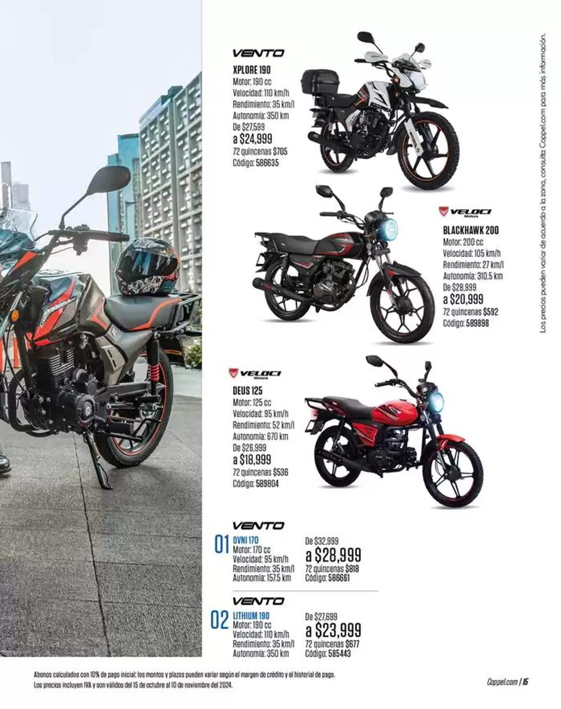 Catálogo de REVISTA OCTUBRE - MOTOS II 16 de octubre al 31 de octubre 2024 - Pagina 6