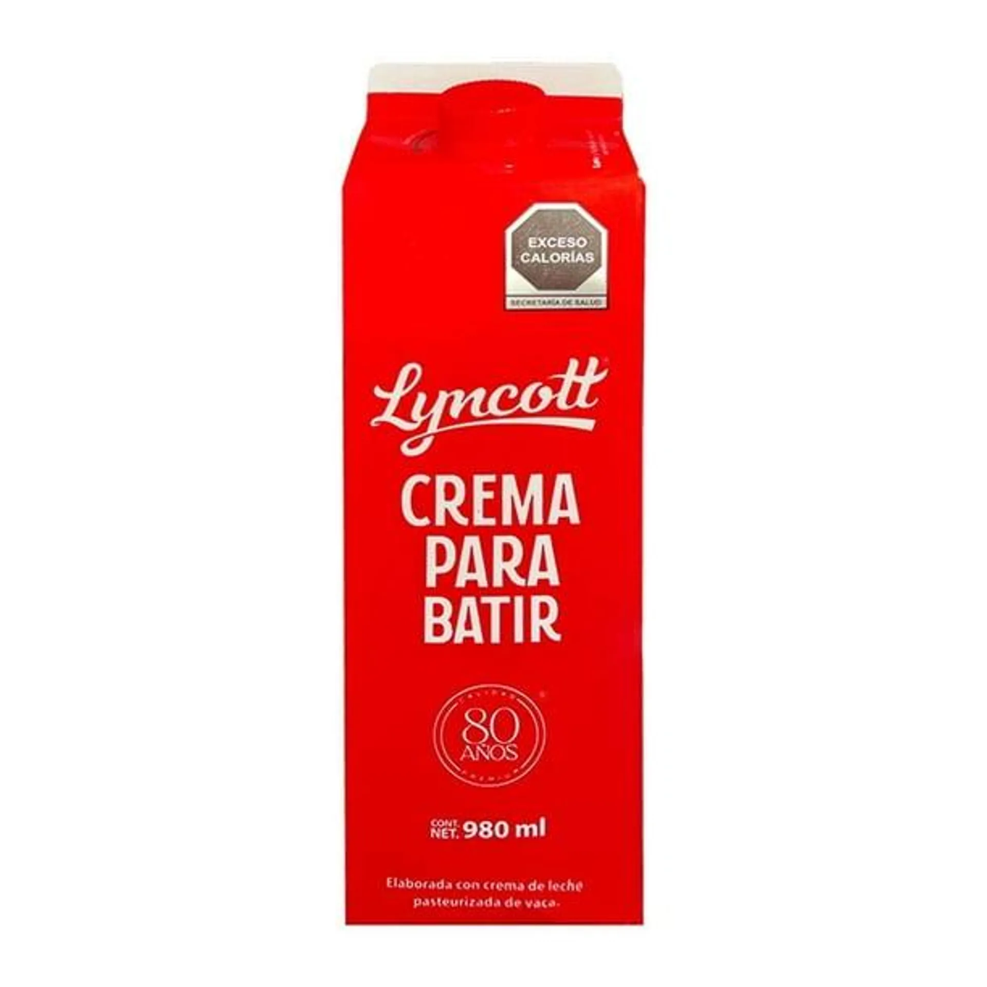 Crema para batir Lyncott 980 ml