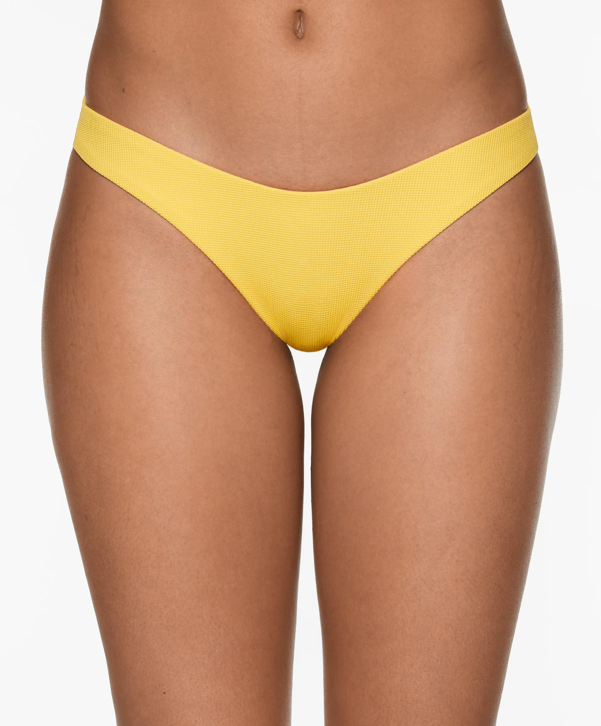Panti de bikini brasileña corte U piqué