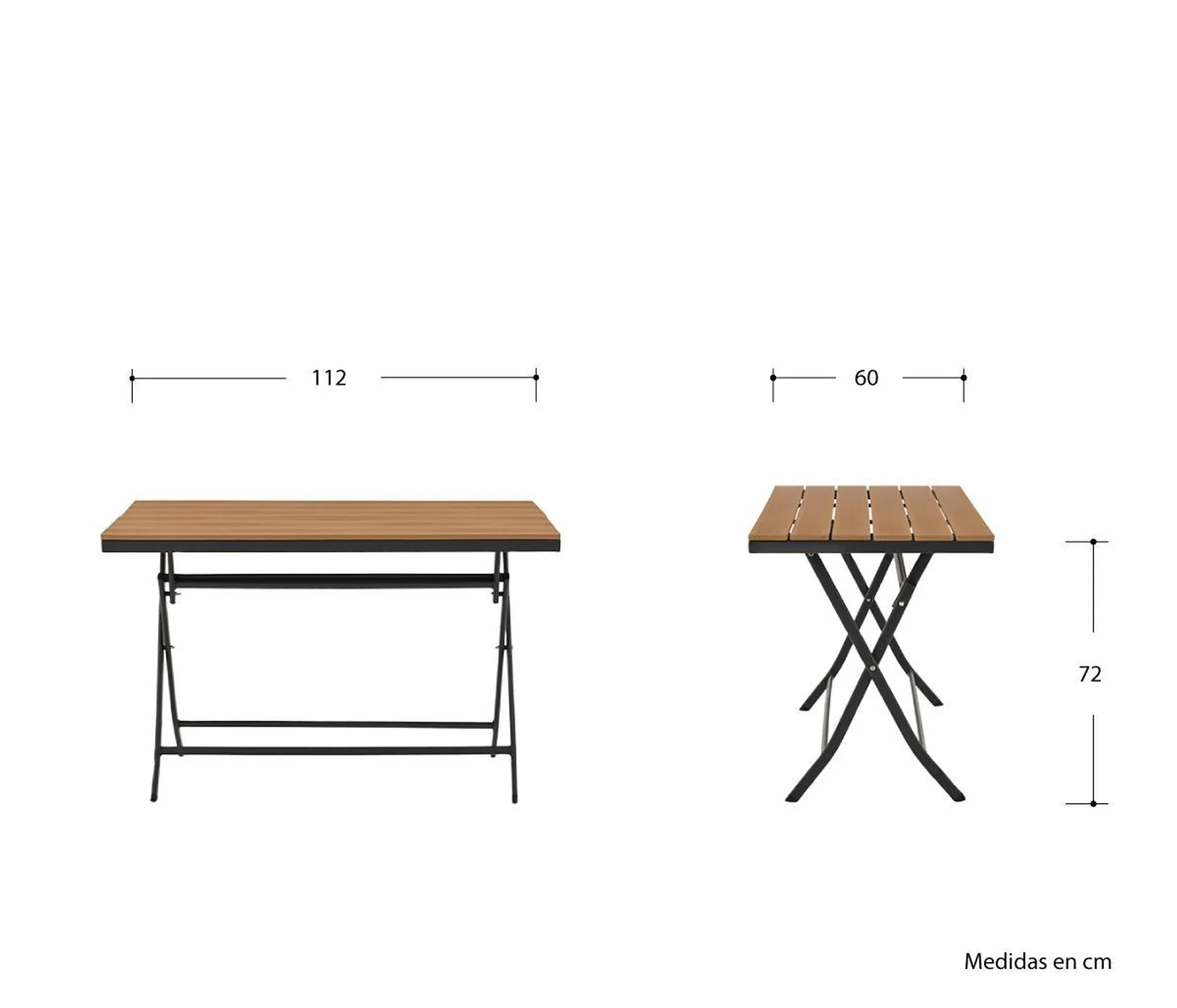 Mesa de comedor Abreu - Natural