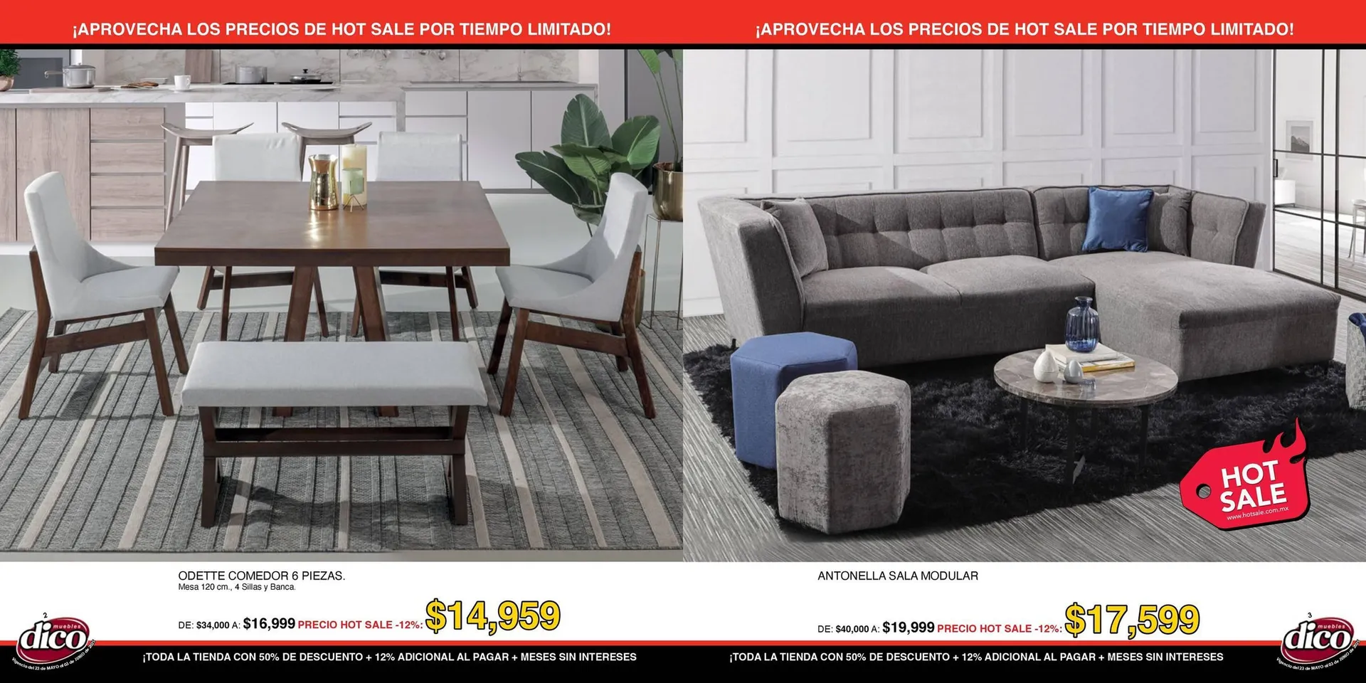 Catálogo de Catálogo Muebles Dico 23 de mayo al 3 de junio 2025 - Pagina 2