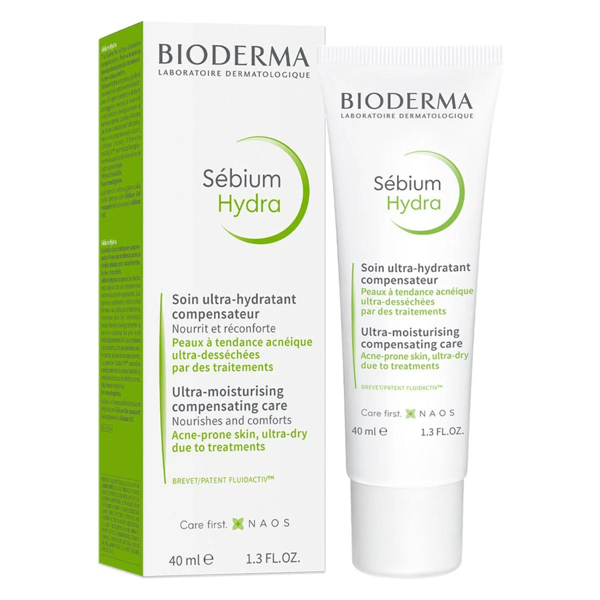 Bioderma Sébium Hydra, Restaura el Bienestar de la Piel, Suaviza e Hidrata, 40 ml