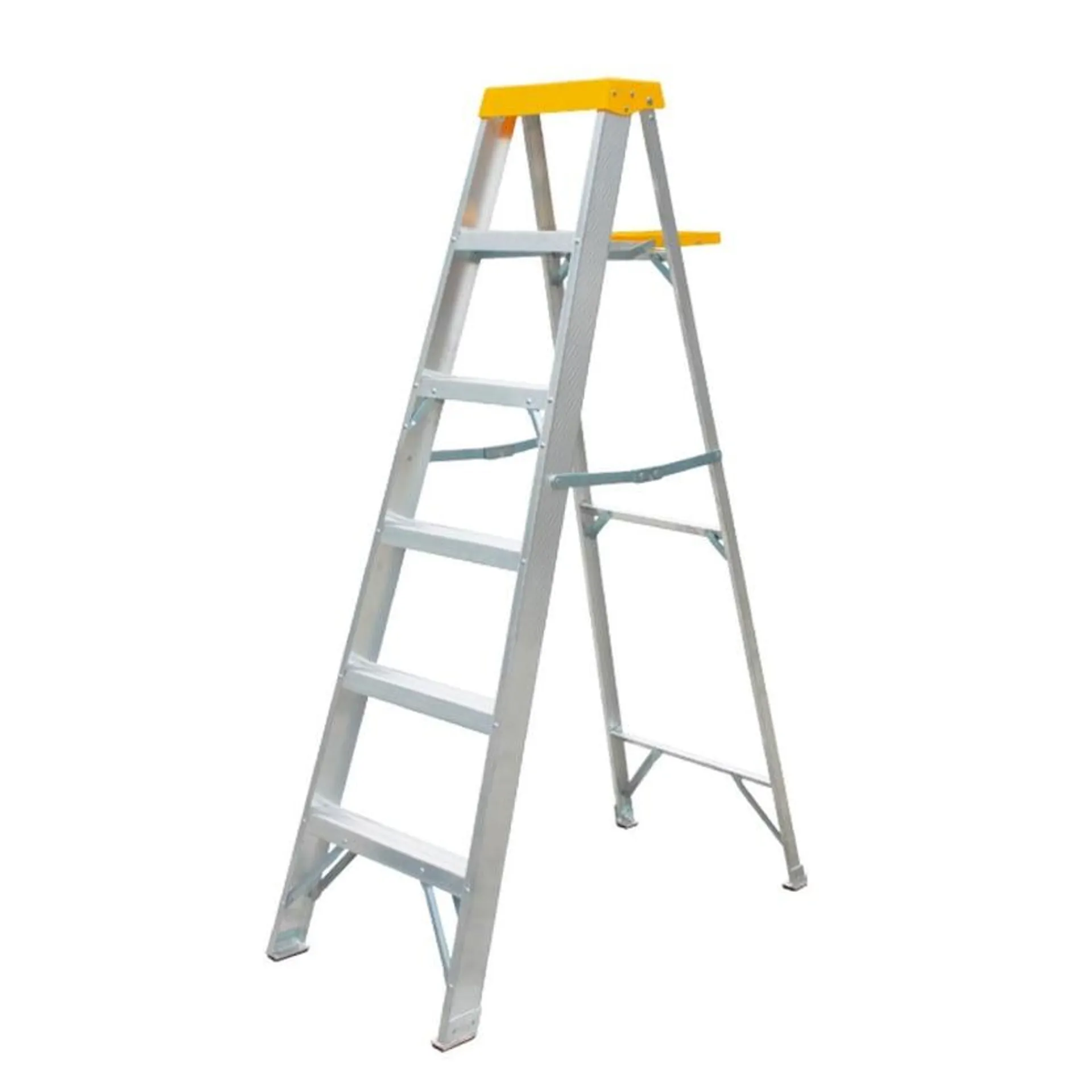 Escalera de Tijera Aluminio de 5 Peldaños
