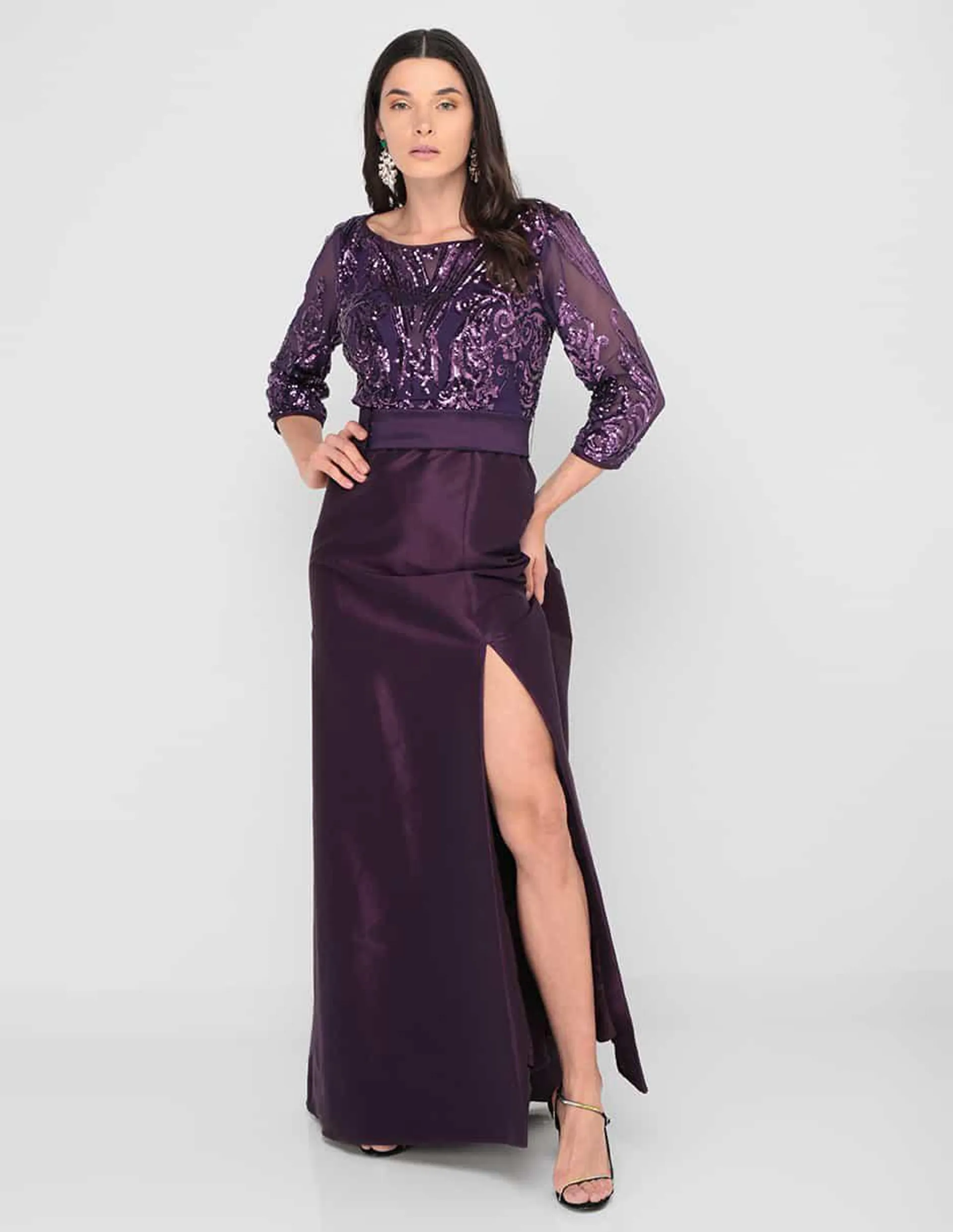 Vestido maxi de fiesta Ema Valdemossa Curvy