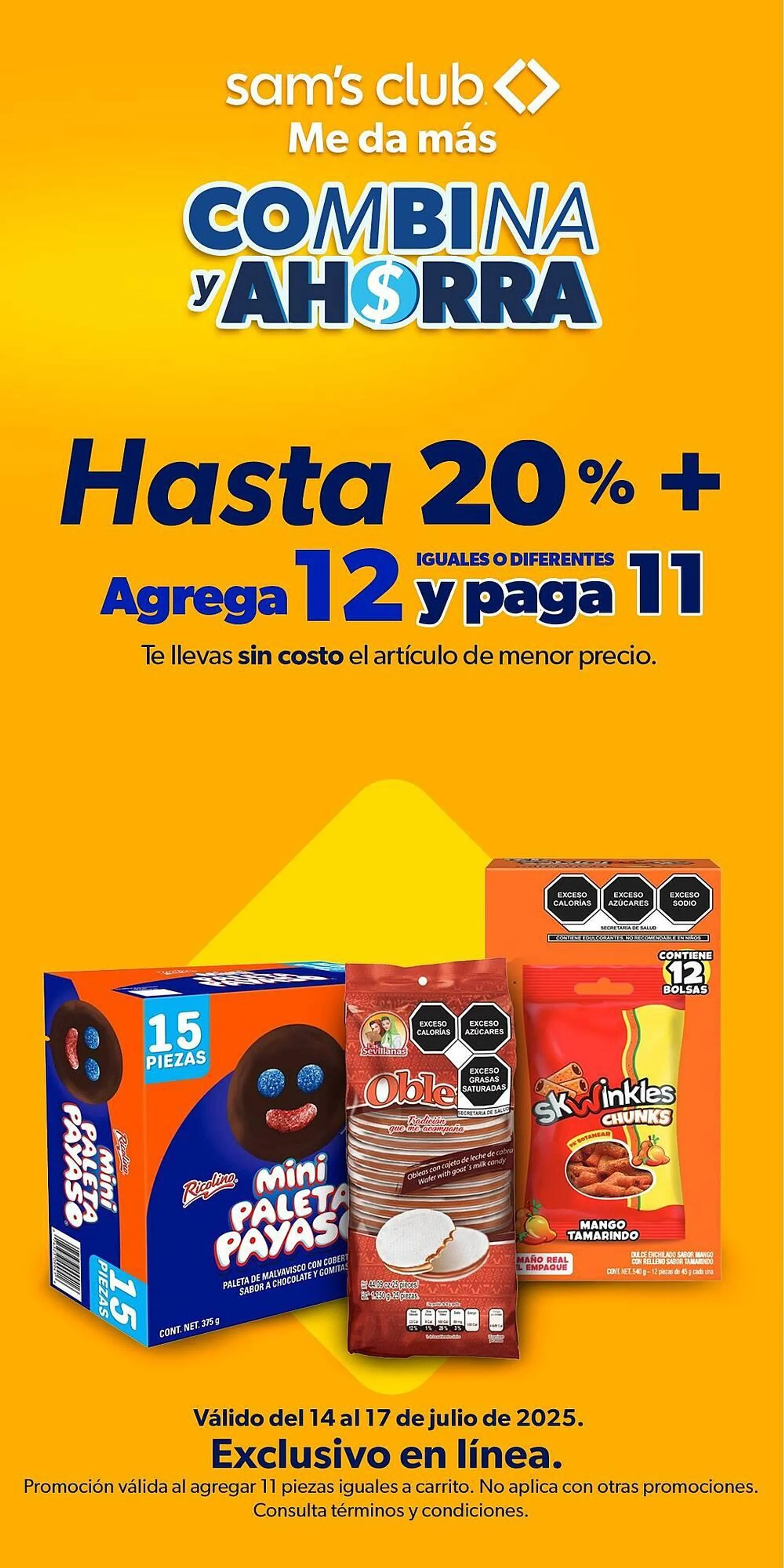 Catálogo de Catálogo Sam's Club 17 de julio al 18 de julio 2025 - Pagina 1