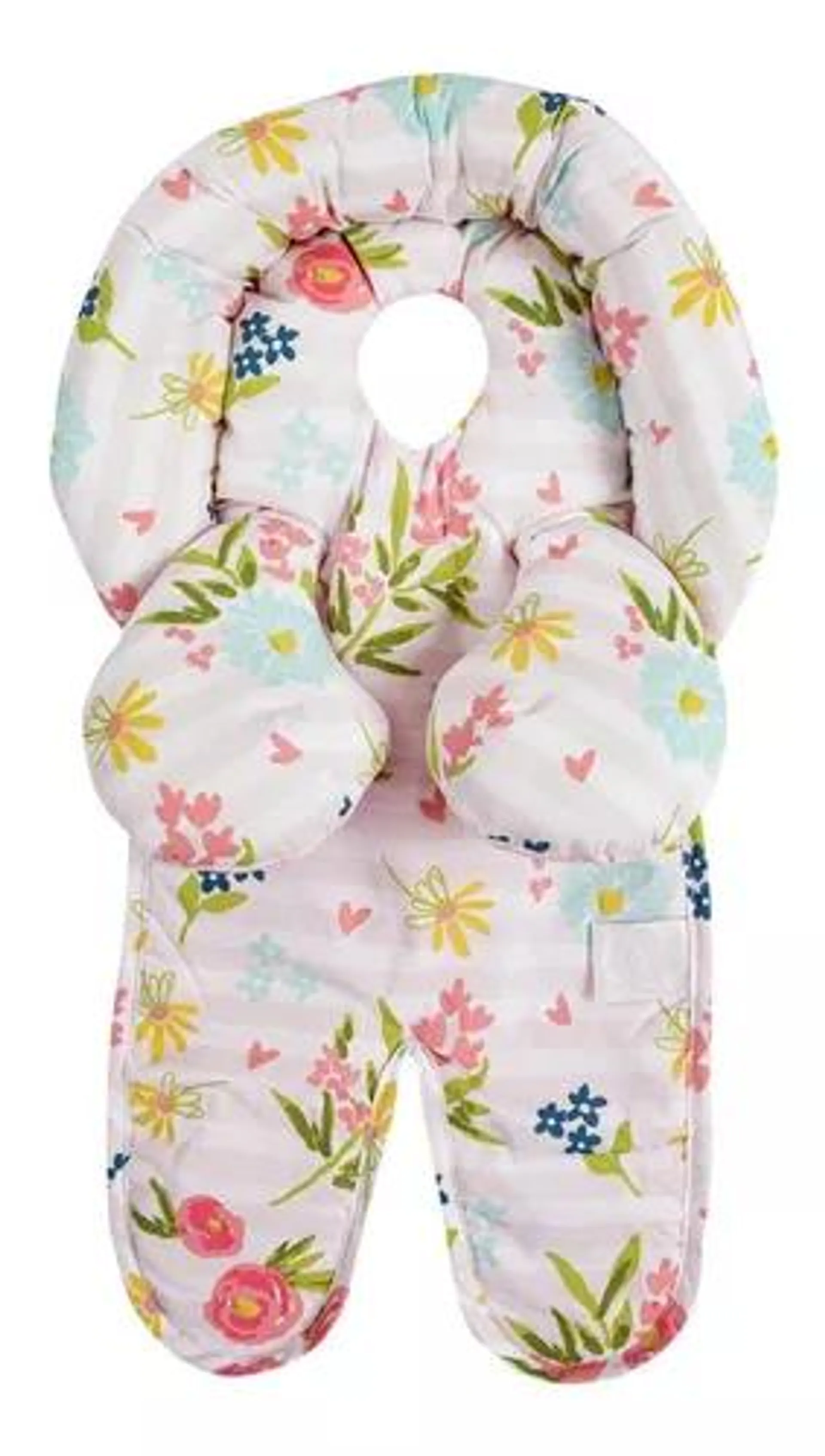 Boppy Almohada De Soporte Flores Rosas