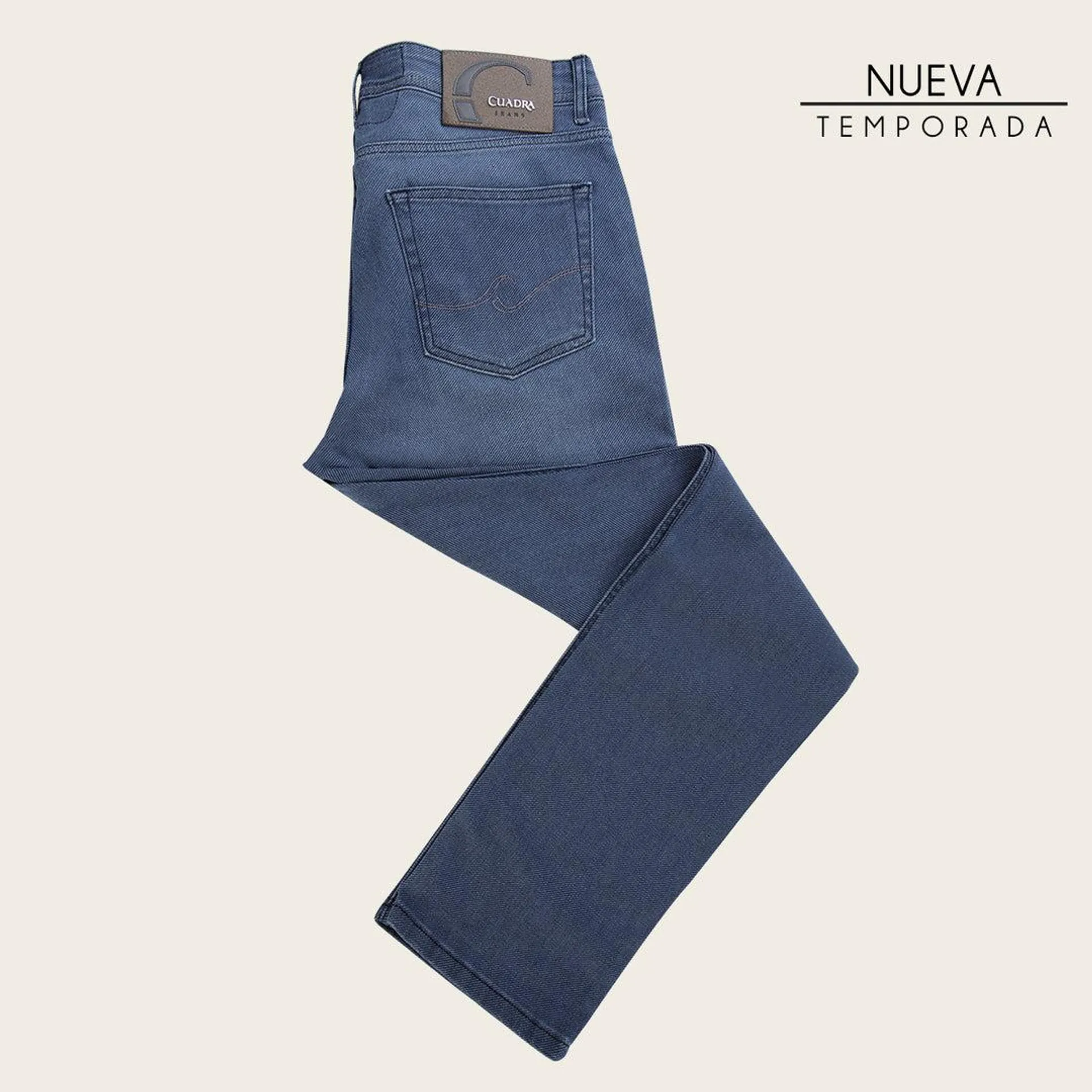 Jeans Cuadra corte recto