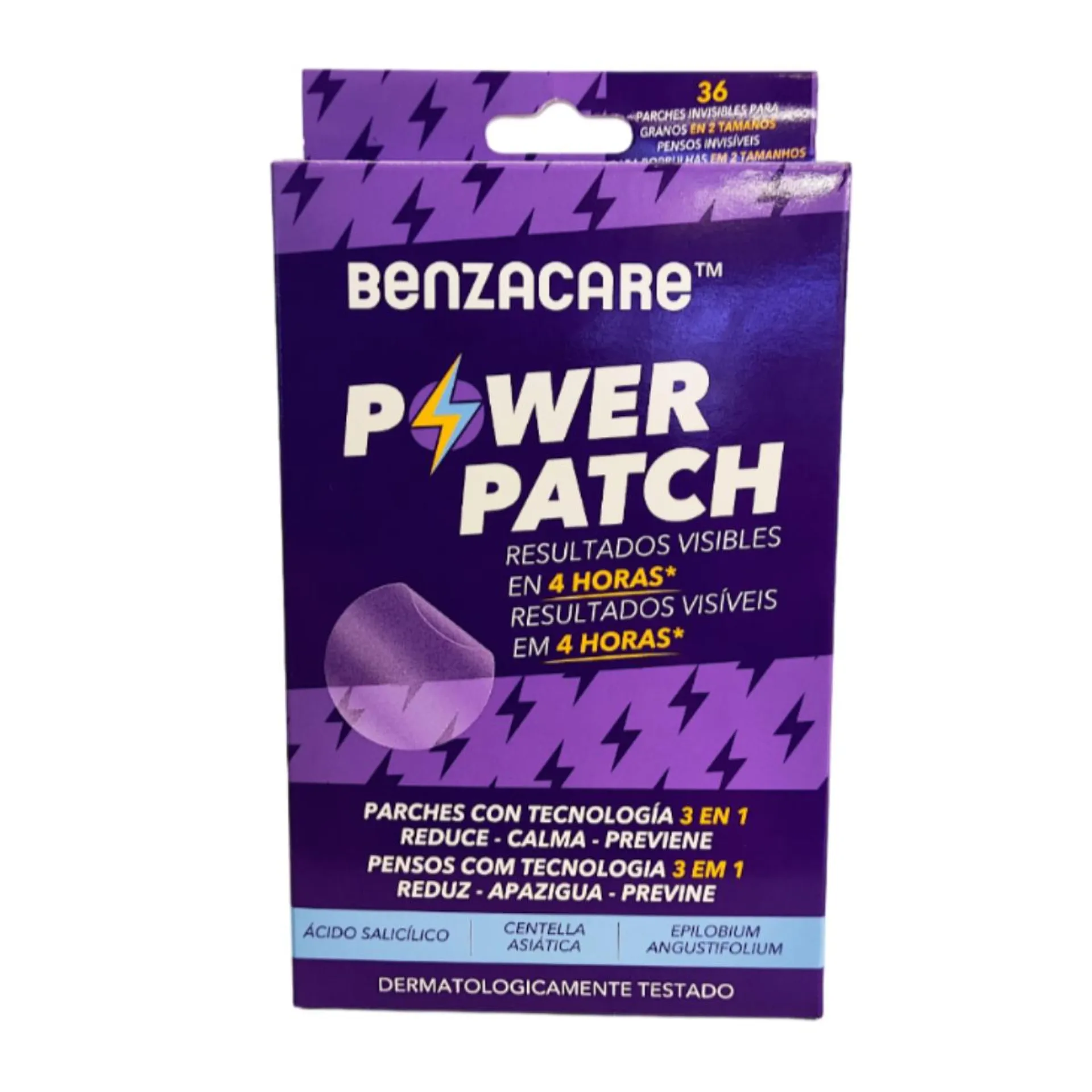 Benzacare Power Patch 36 Piezas