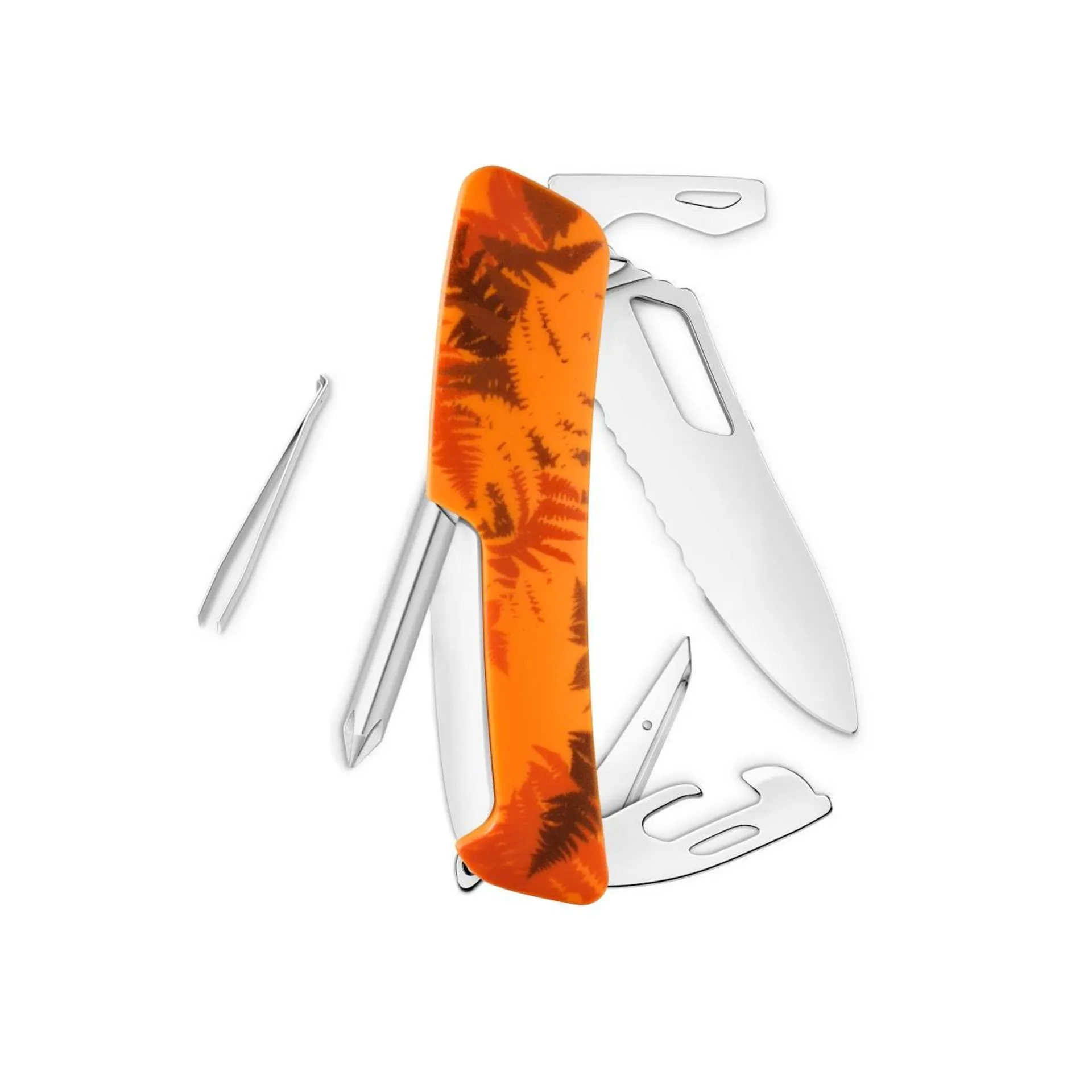 SWIZA SINGLE HAND SH04 TR 12 FUNCIONES CAMO DE HOJAS NARANJA