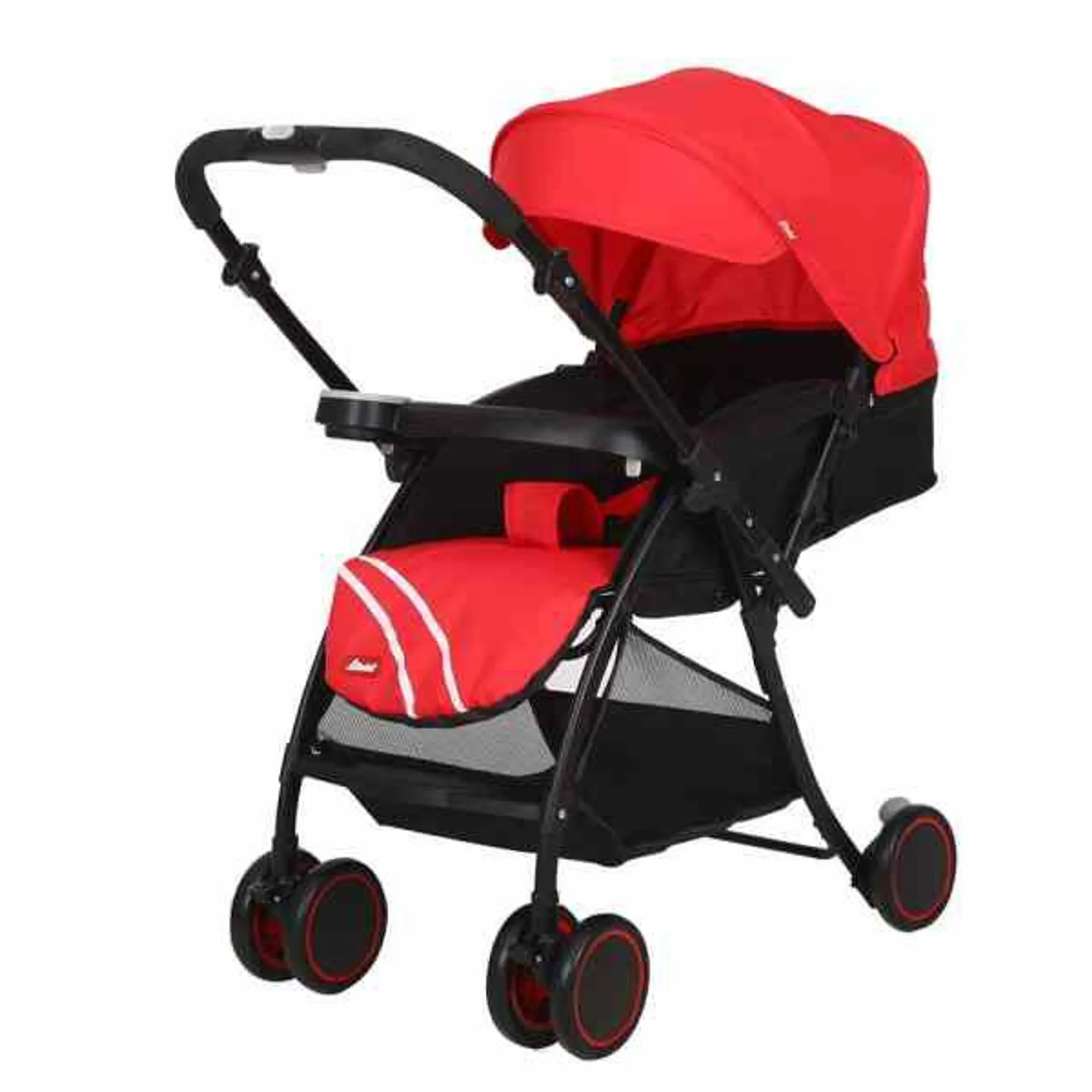 Carriola de mango reversible Lu Baby Roja