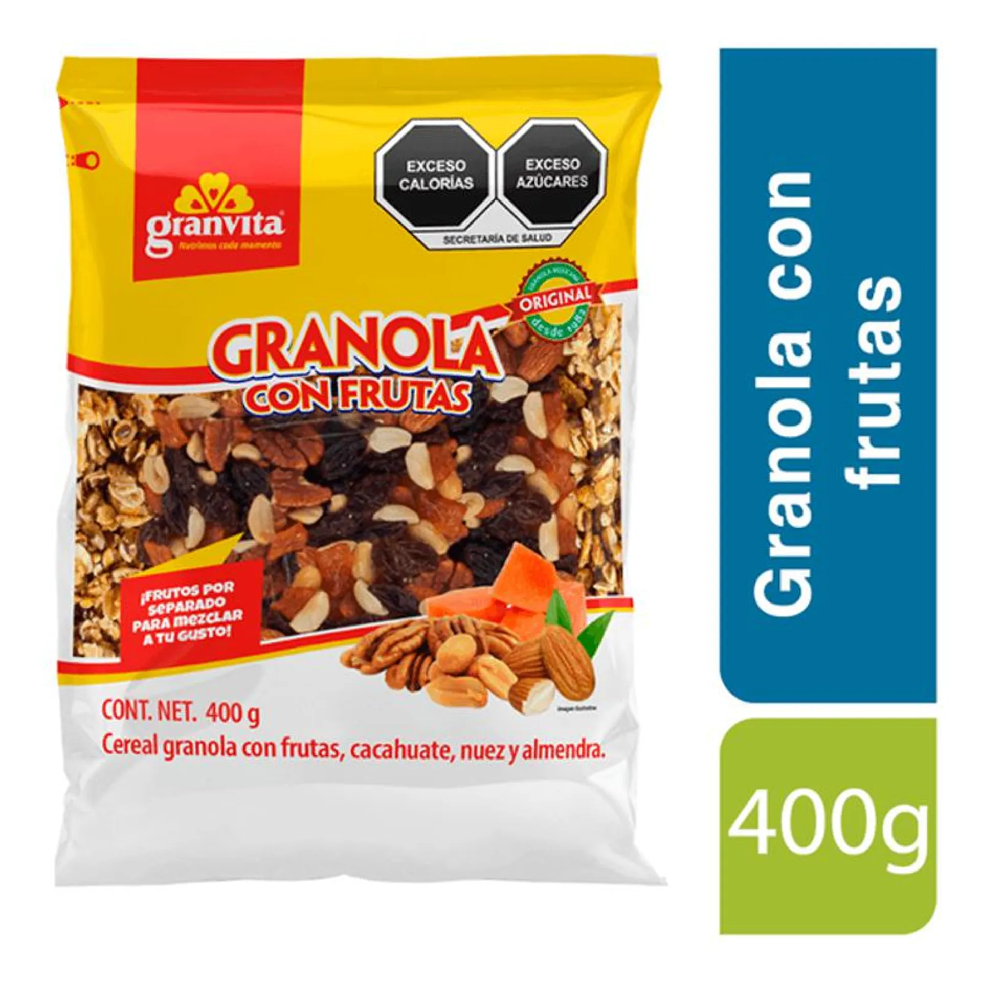 Granvita Granola con Frutas 400 g