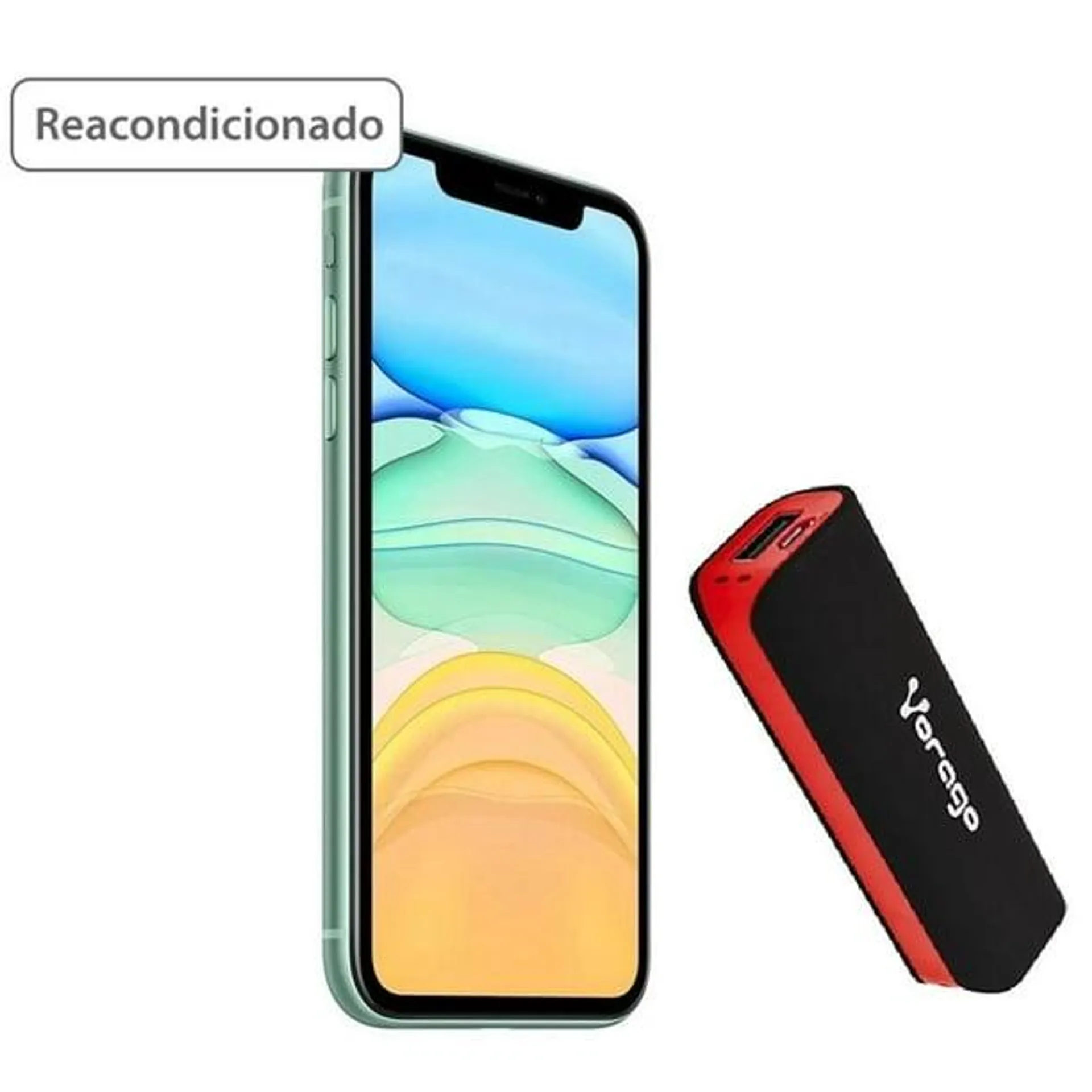 iPhone 11 Apple 64 GB Verde Reacondicionado más Powerbank