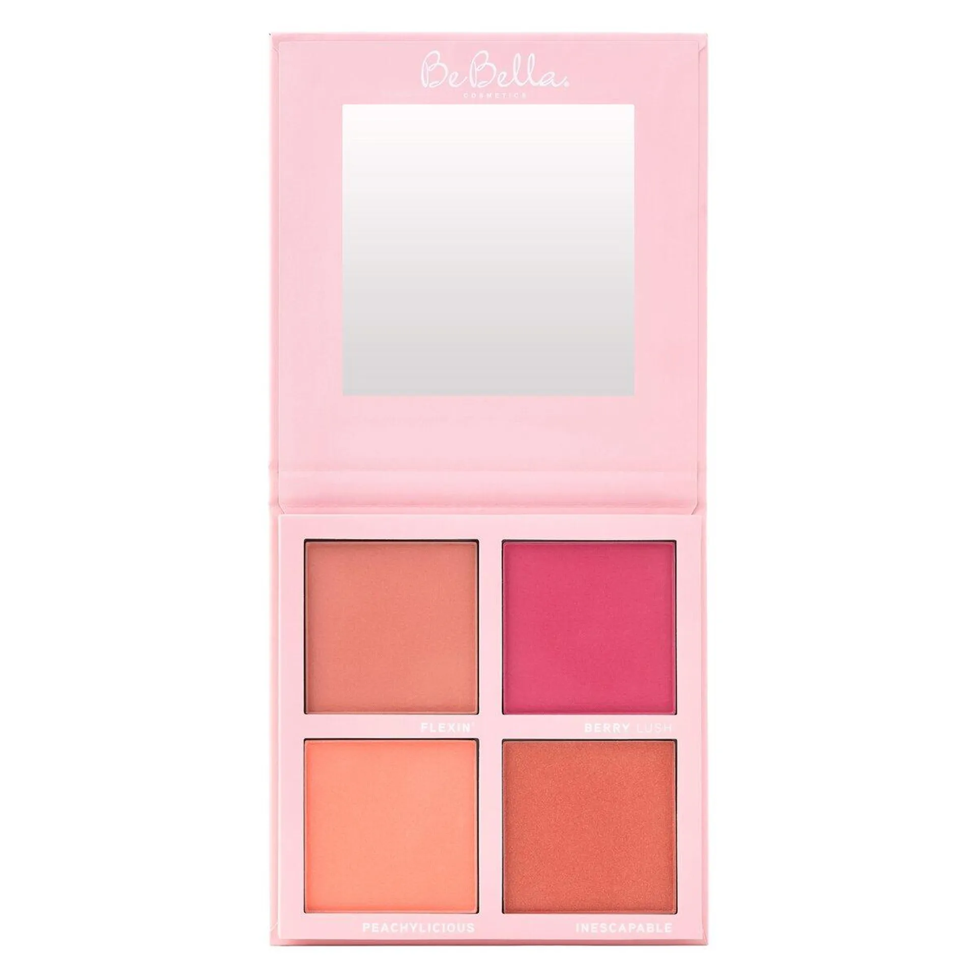 PALETA DE RUBORES DEEP BLUSHED COLOR QUAD - BEBELLA