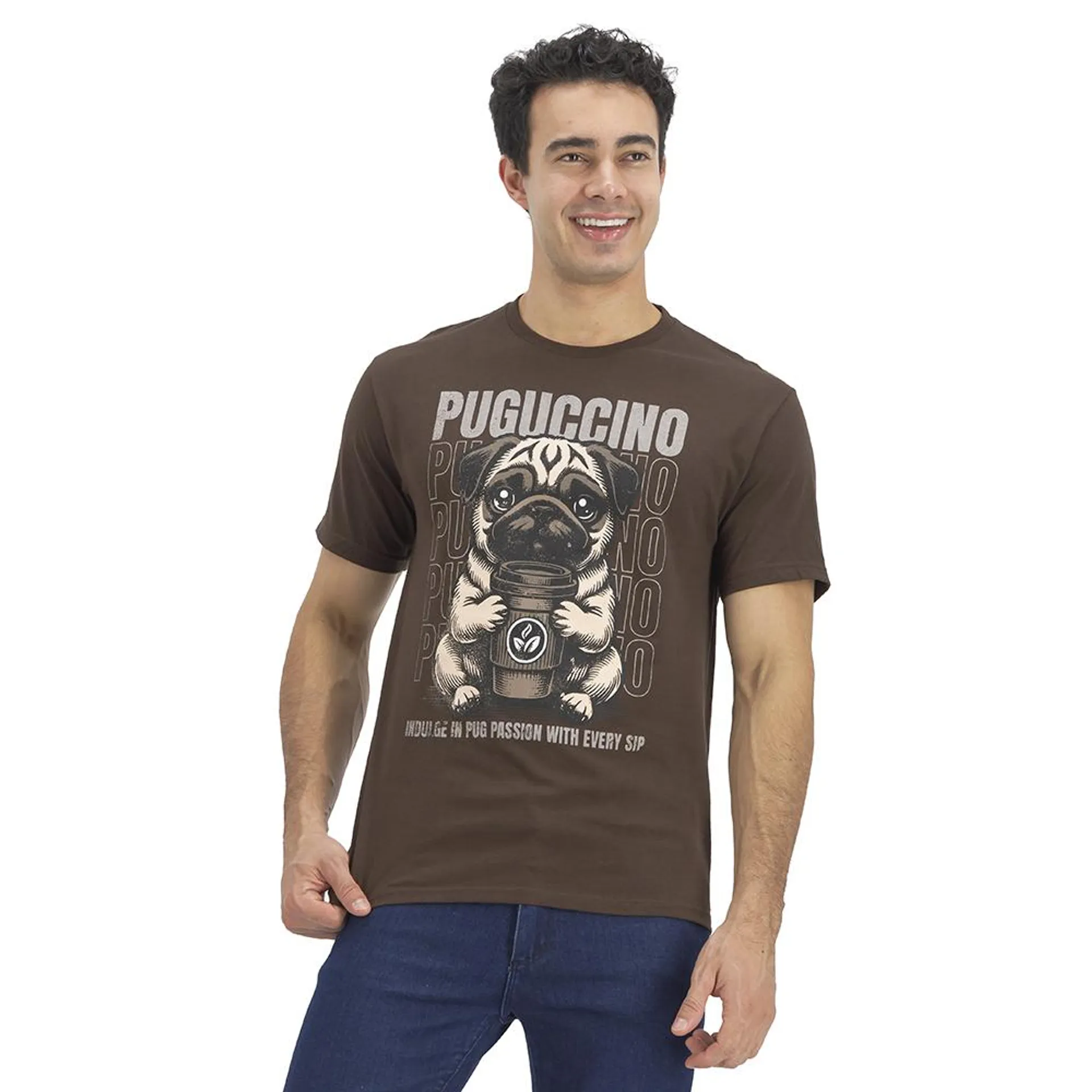 Playera Hummo Hombre Estampado Puguccino