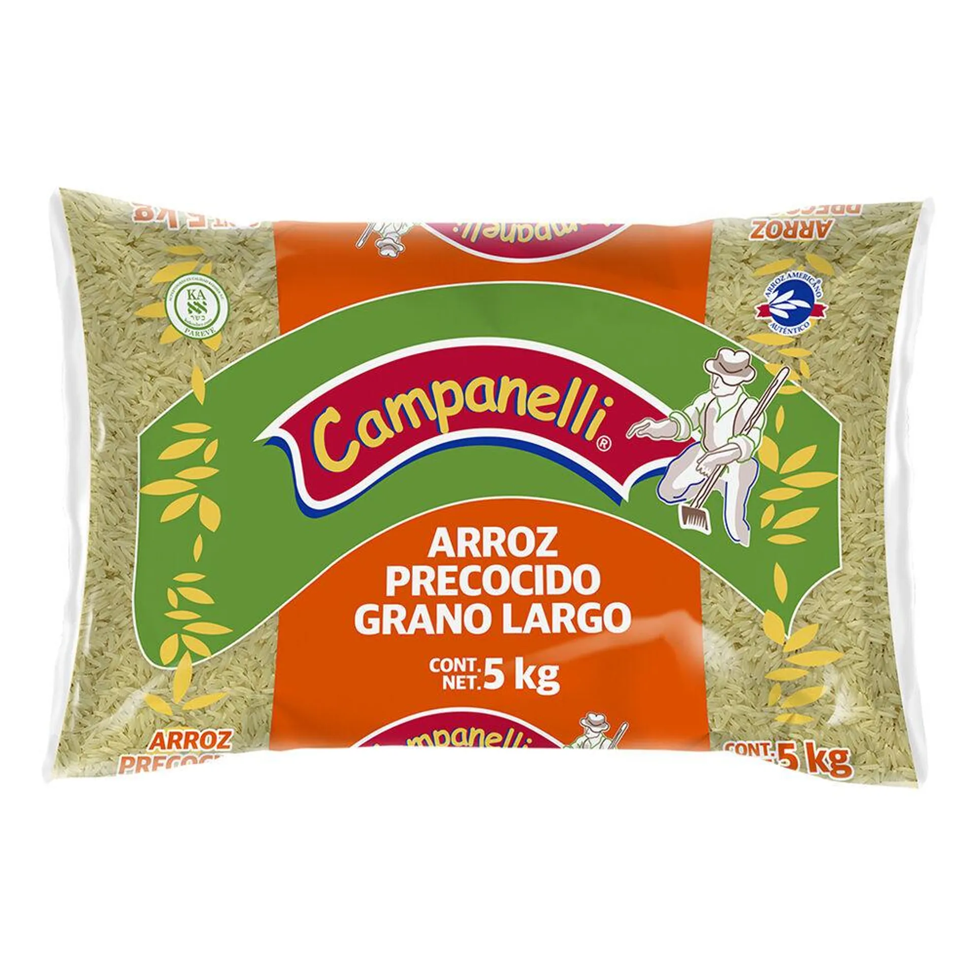 Arroz Precocido Campanelli 5 Kg