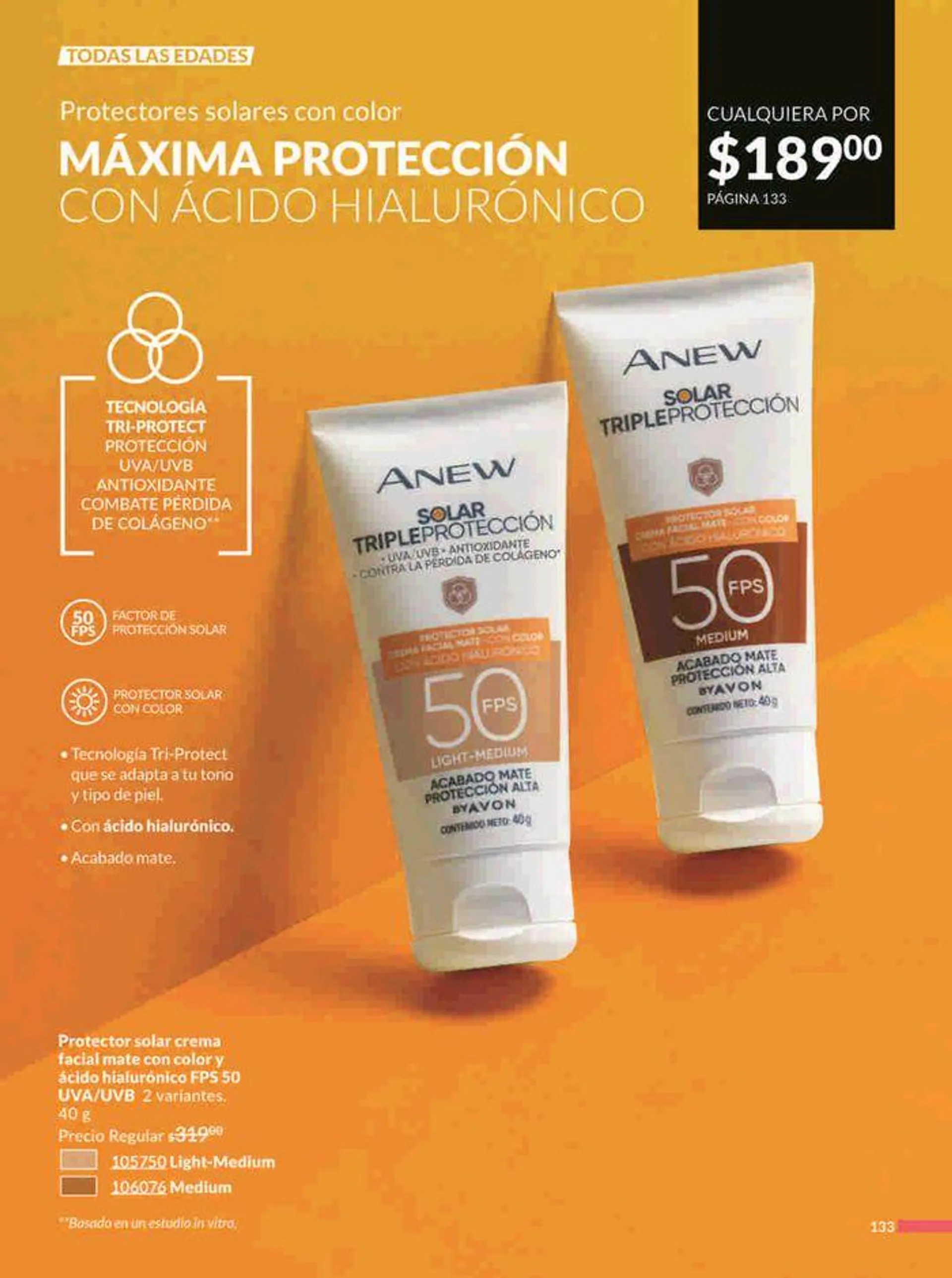 Catálogo de Avon COSMÉTICOS C17 20 de septiembre al 25 de octubre 2024 - Pagina 133