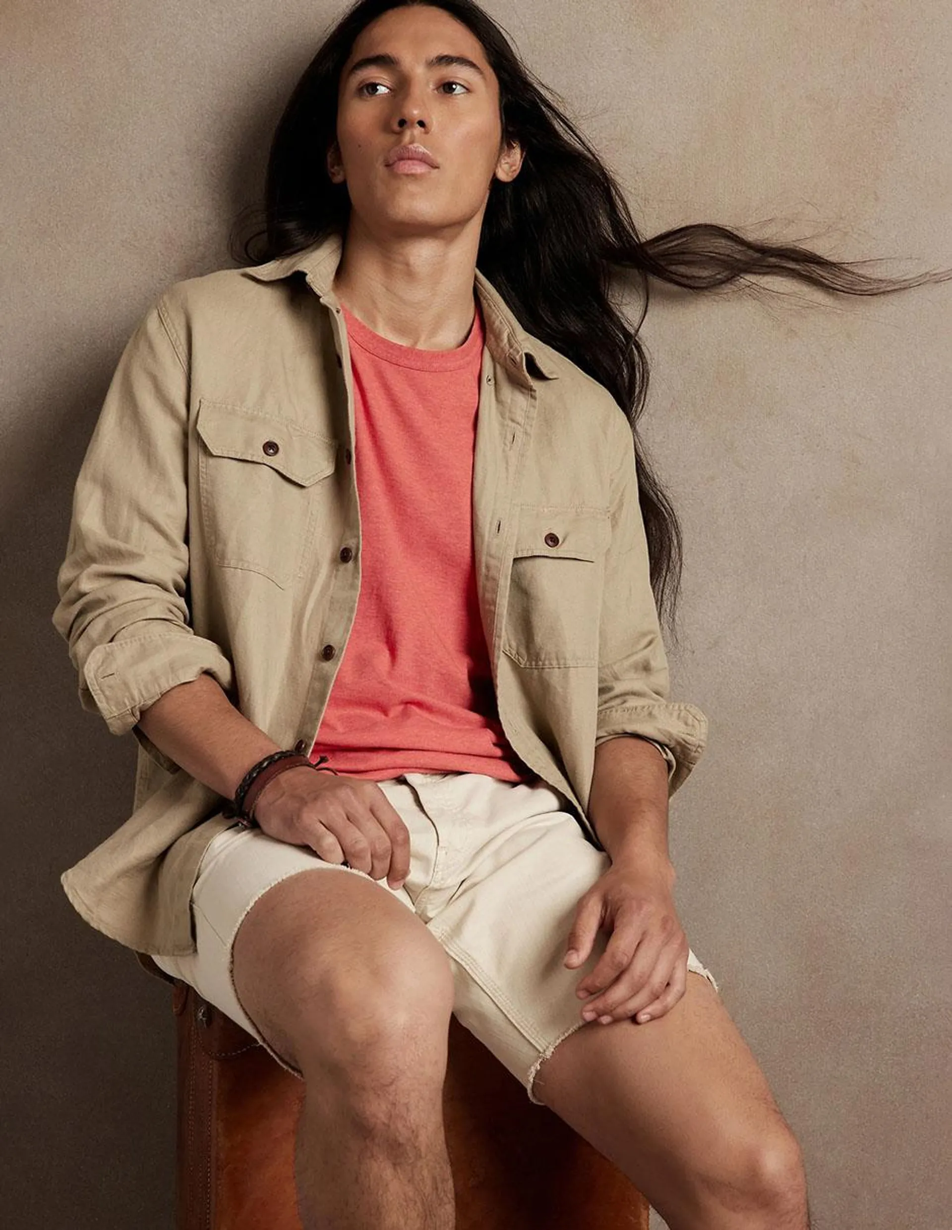 Playera cuello redondo para hombre