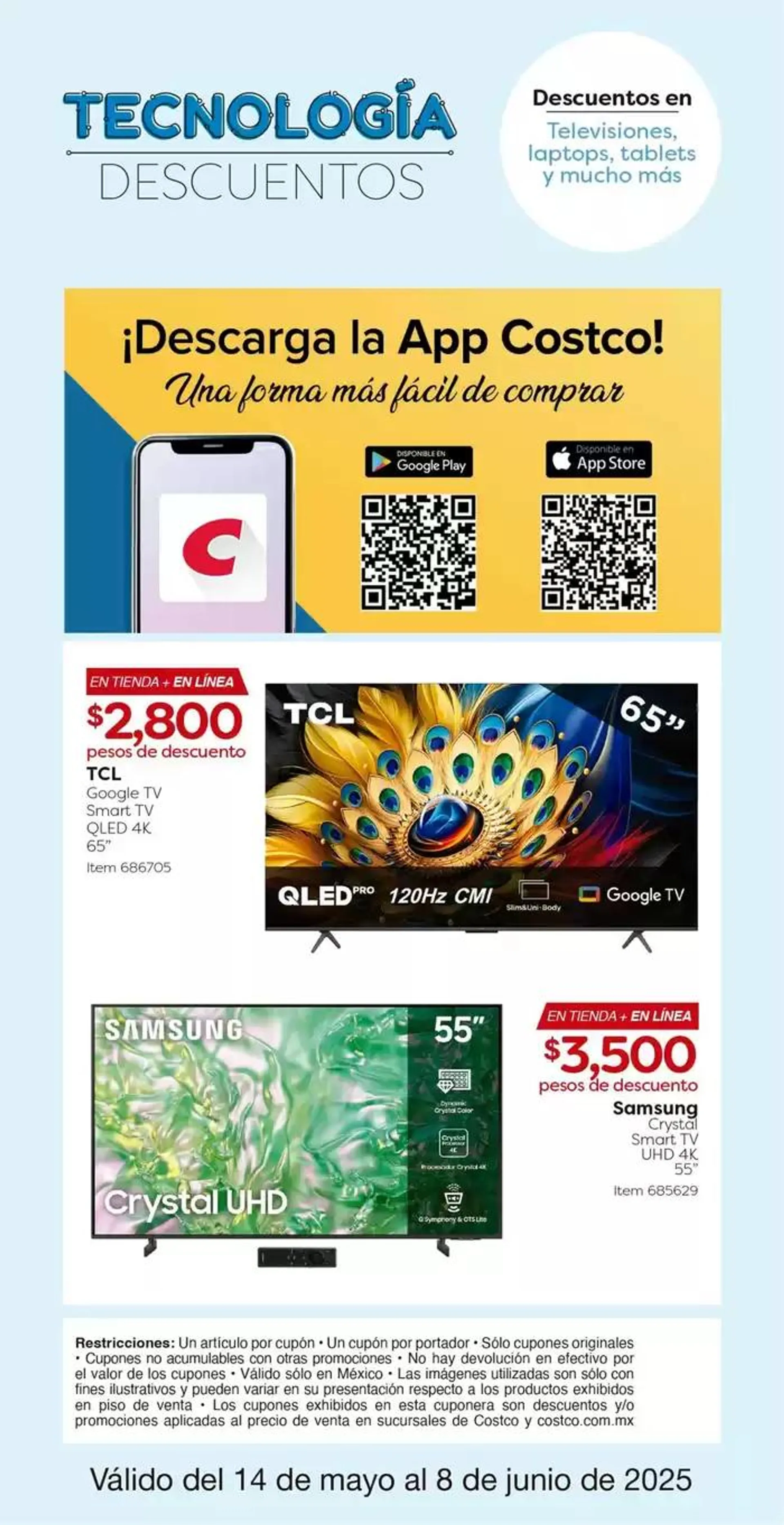 Catálogo de Cuponera Costco 14 de mayo al 8 de junio 2025 - Pagina 2