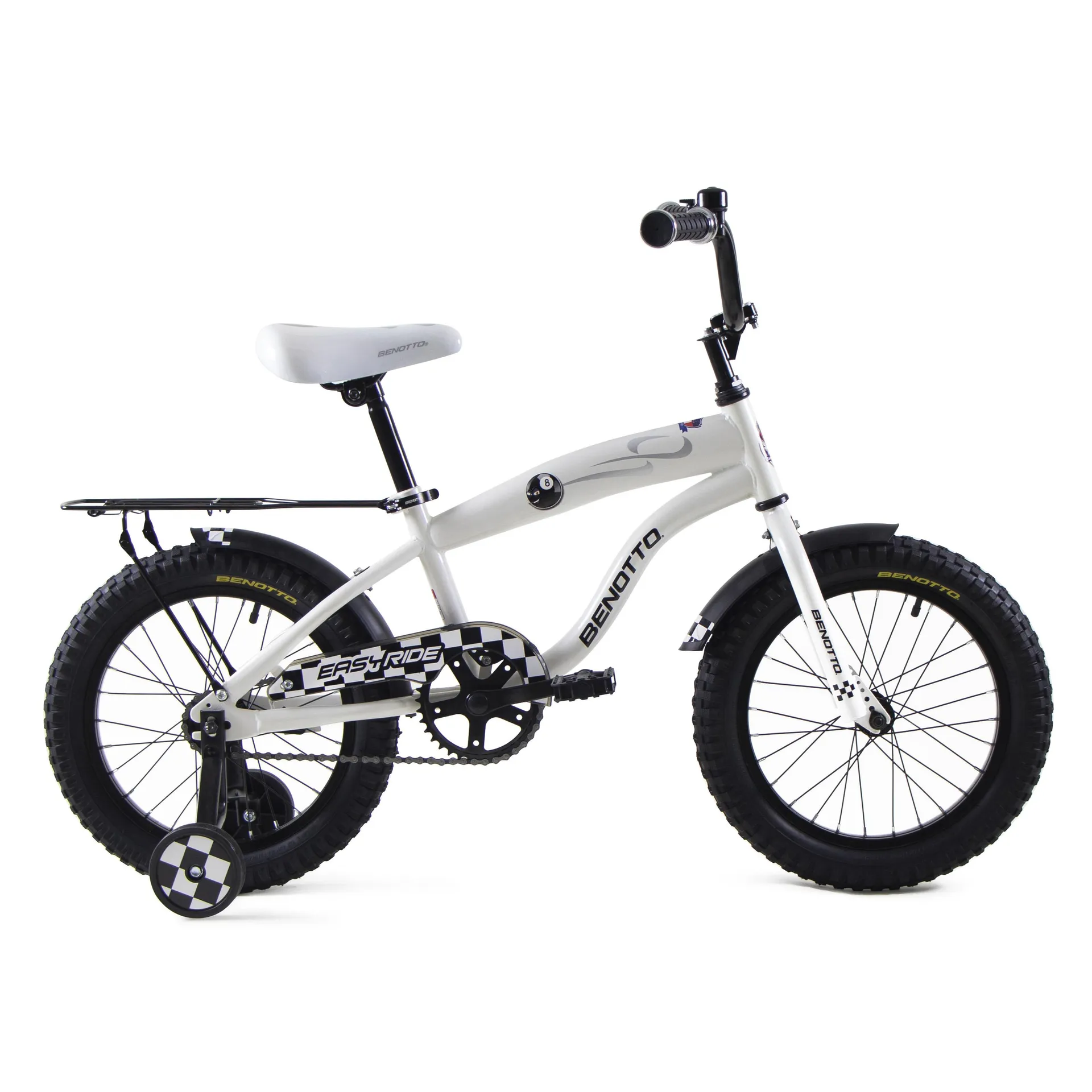 Bicicleta BENOTTO City EASY RIDE R16 1V. Niño Frenos Contrapedal Acero Blanco Talla:UN