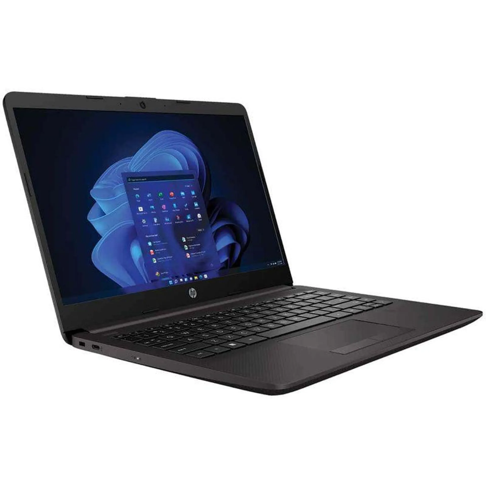 Laptop HP de 14" Negra con Memoria RAM de 8 GB / Disco Duro de 256 GB SSD Procesador Ryzen 3 (Audífonos y Antivirus de Regalo) 7F211LT#ABM