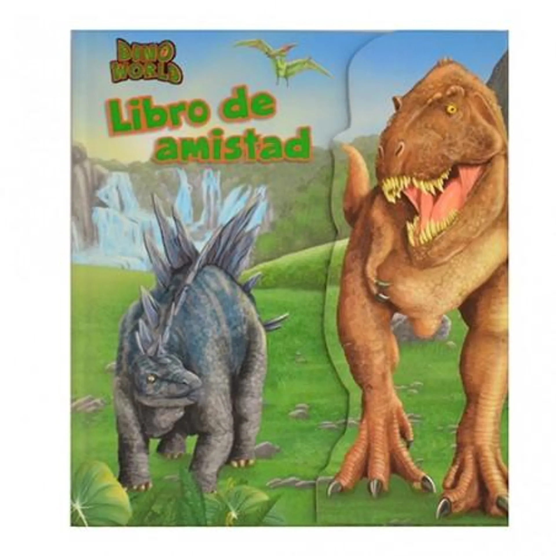 Libro de la amistad Dino World.