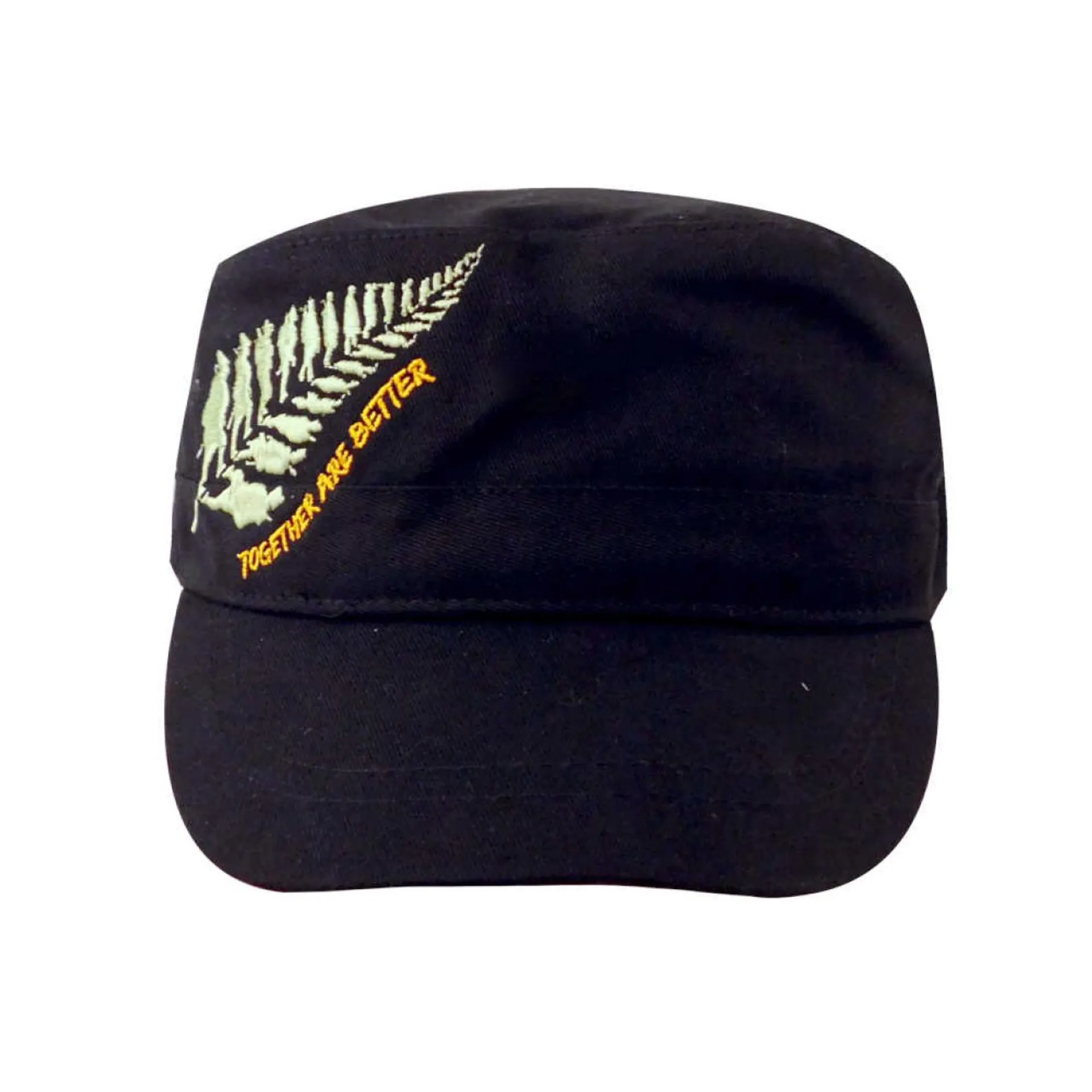 Gorra tipo fidel con ajustador de velcro