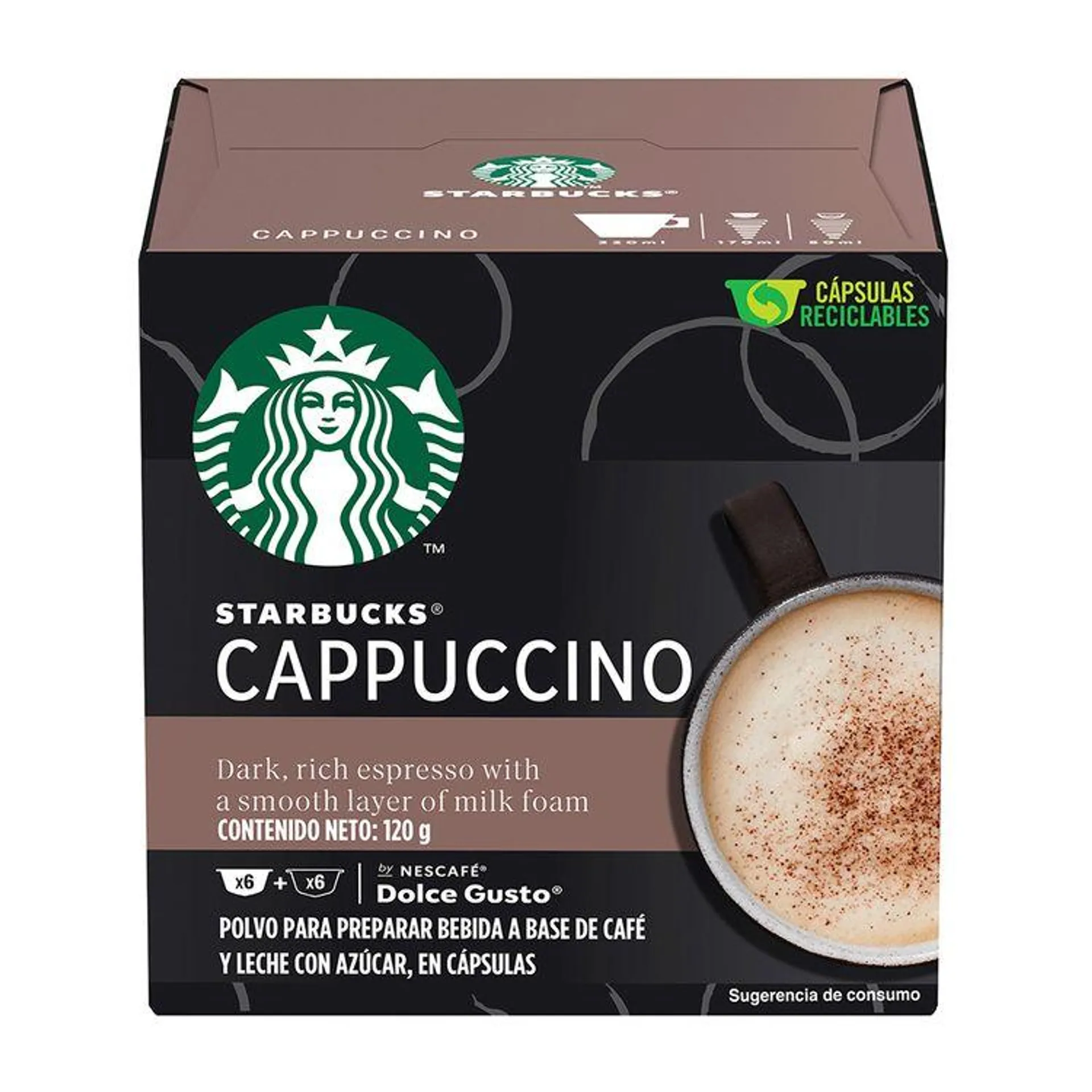 Cápsula Nescafé Starbucks Cappuccino - 1 pieza
