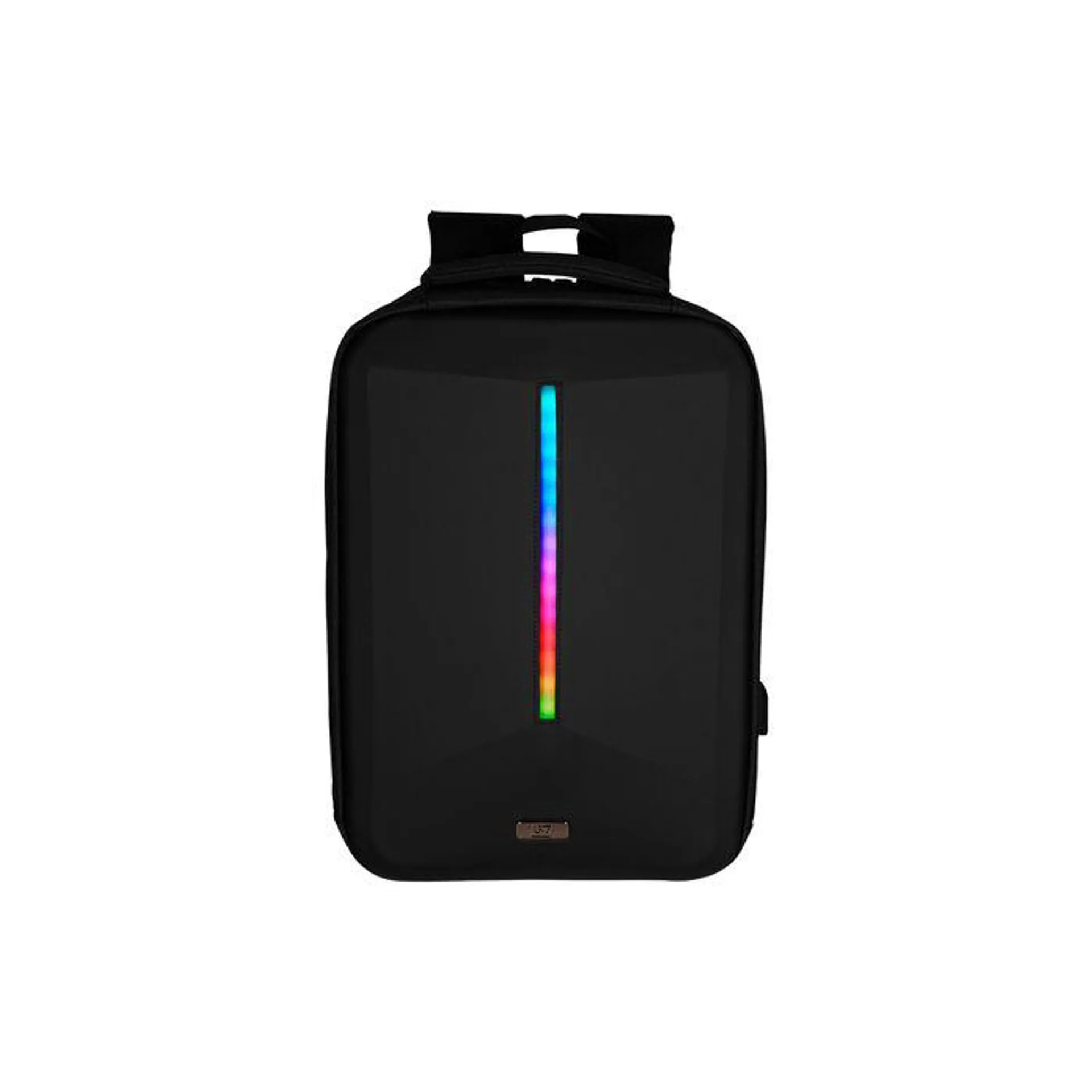 Mochila Gamer Vorago Bp-500 Rgb Porta Laptop Hasta 15.6" Repelente Al Agua Usb Bluetooth 5.0