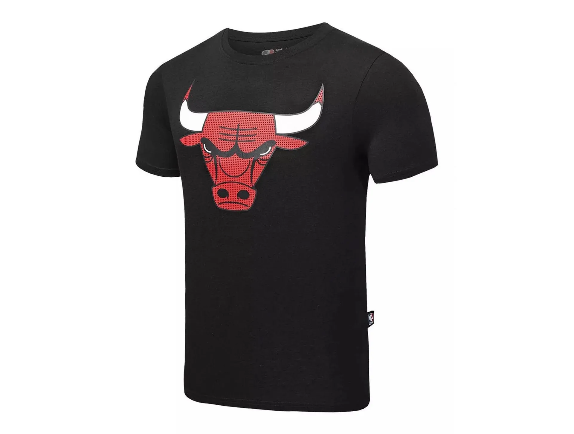 Playera Nba Bulls Para Hombre Nbats520112Blk Talla CH