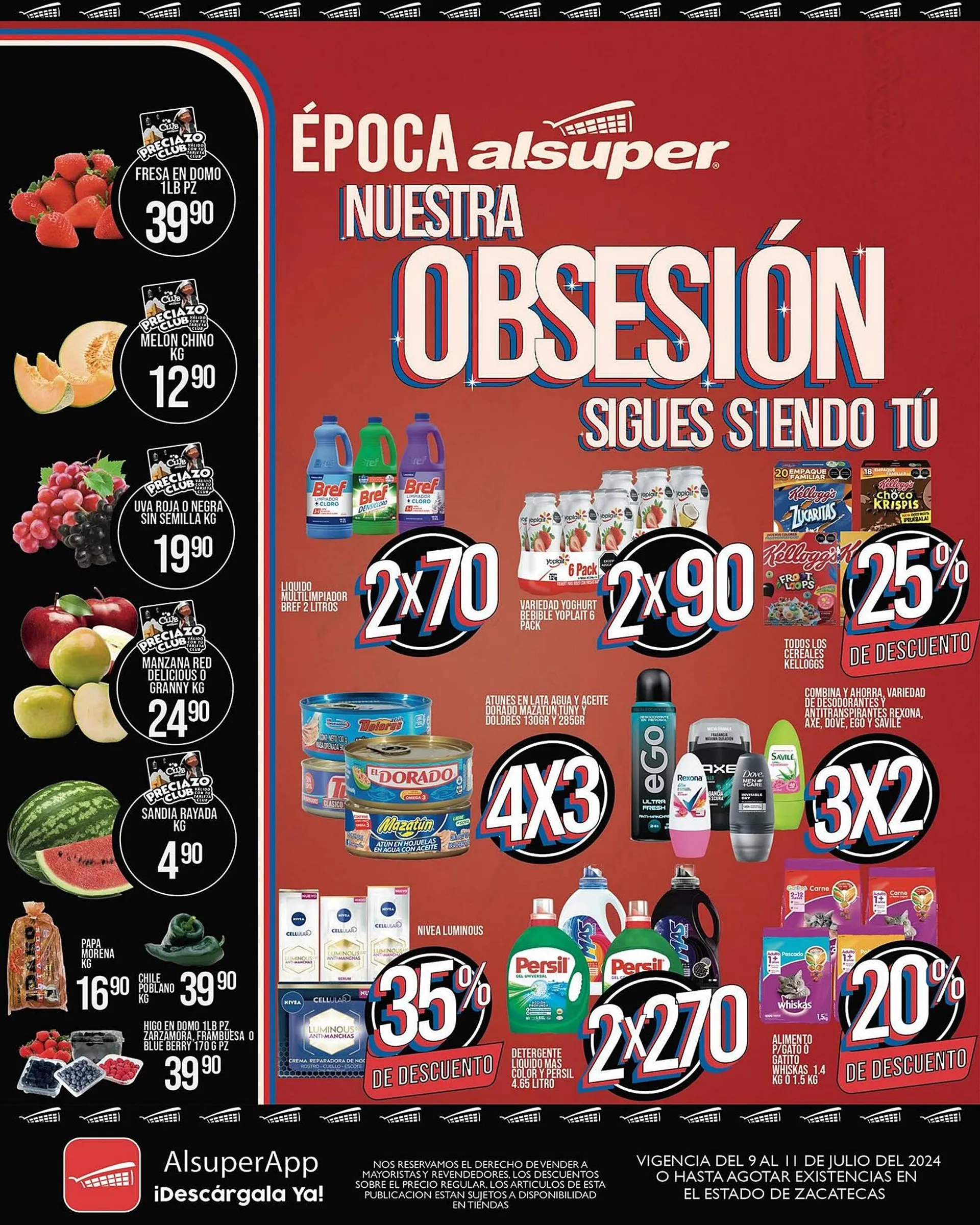 Catálogo de Catálogo Alsuper 9 de julio al 11 de julio 2024 - Pagina 1