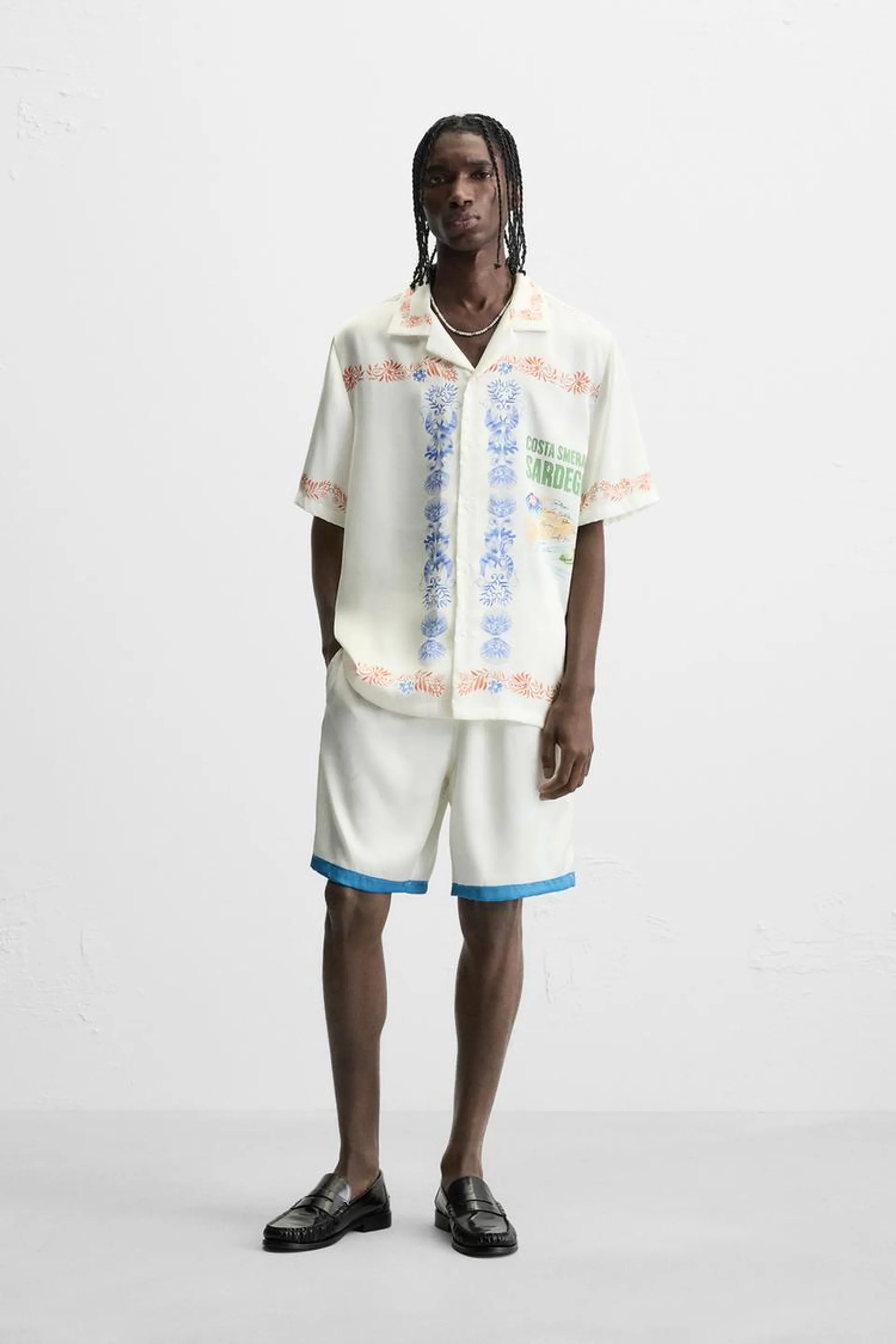 CAMISA SATINADA ESTAMPADOS