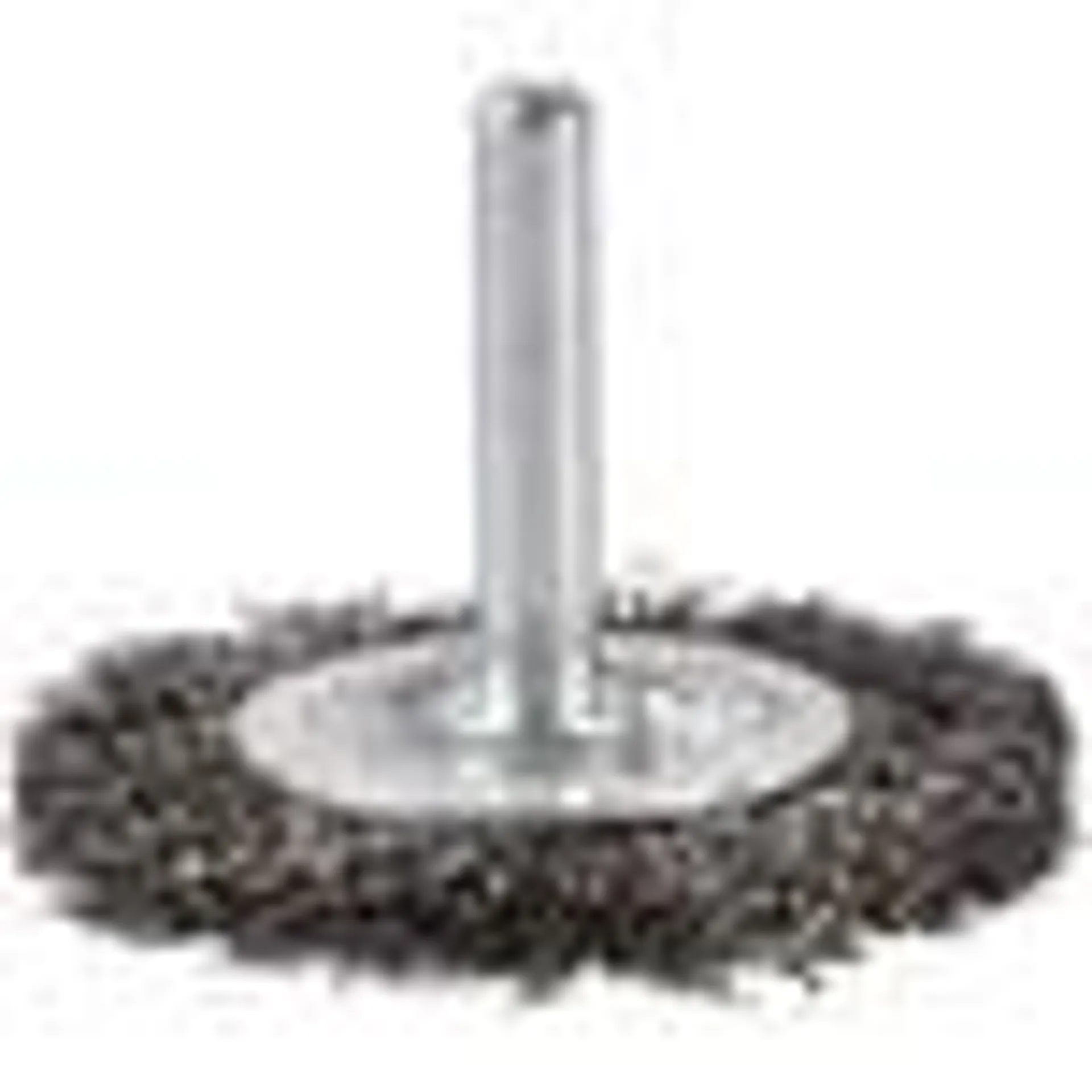 Carda Circular De Alambre 2" Zanco 1/4" P/Taladro